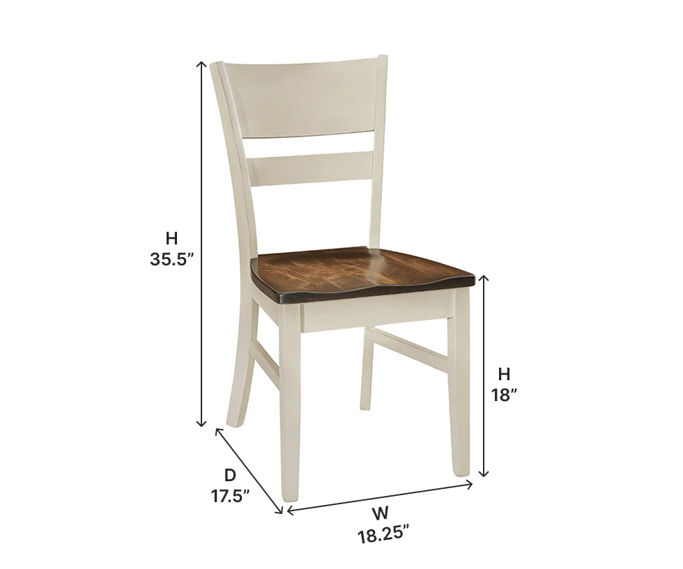 Amish Easton Side Chair-Seating-The Amish House