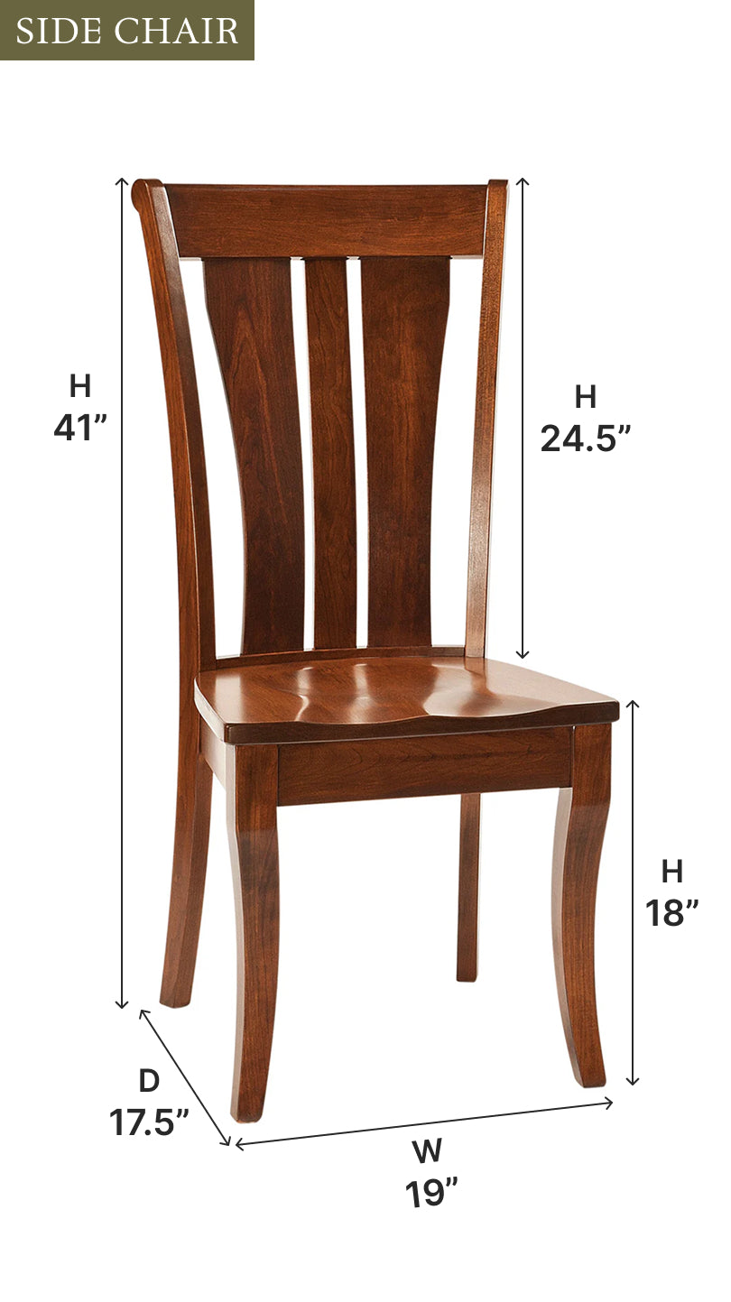 Amish Fenmore Dining Chair - Quick Ship