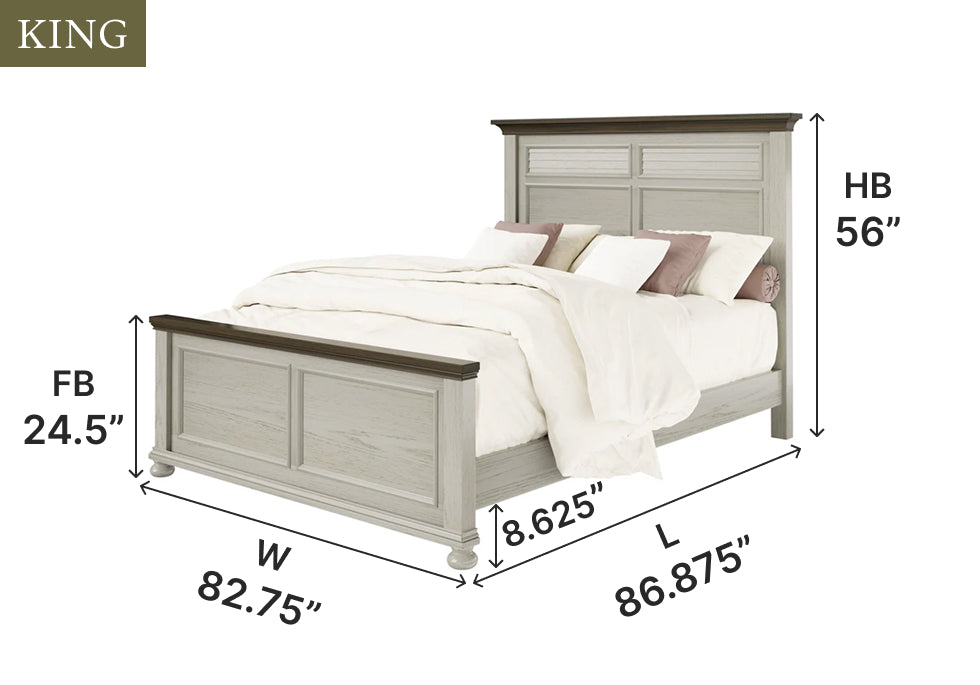Amish Hickory Grove Bed