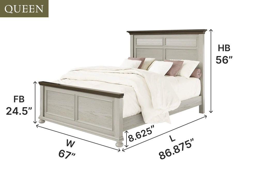 Amish Hickory Grove Bed