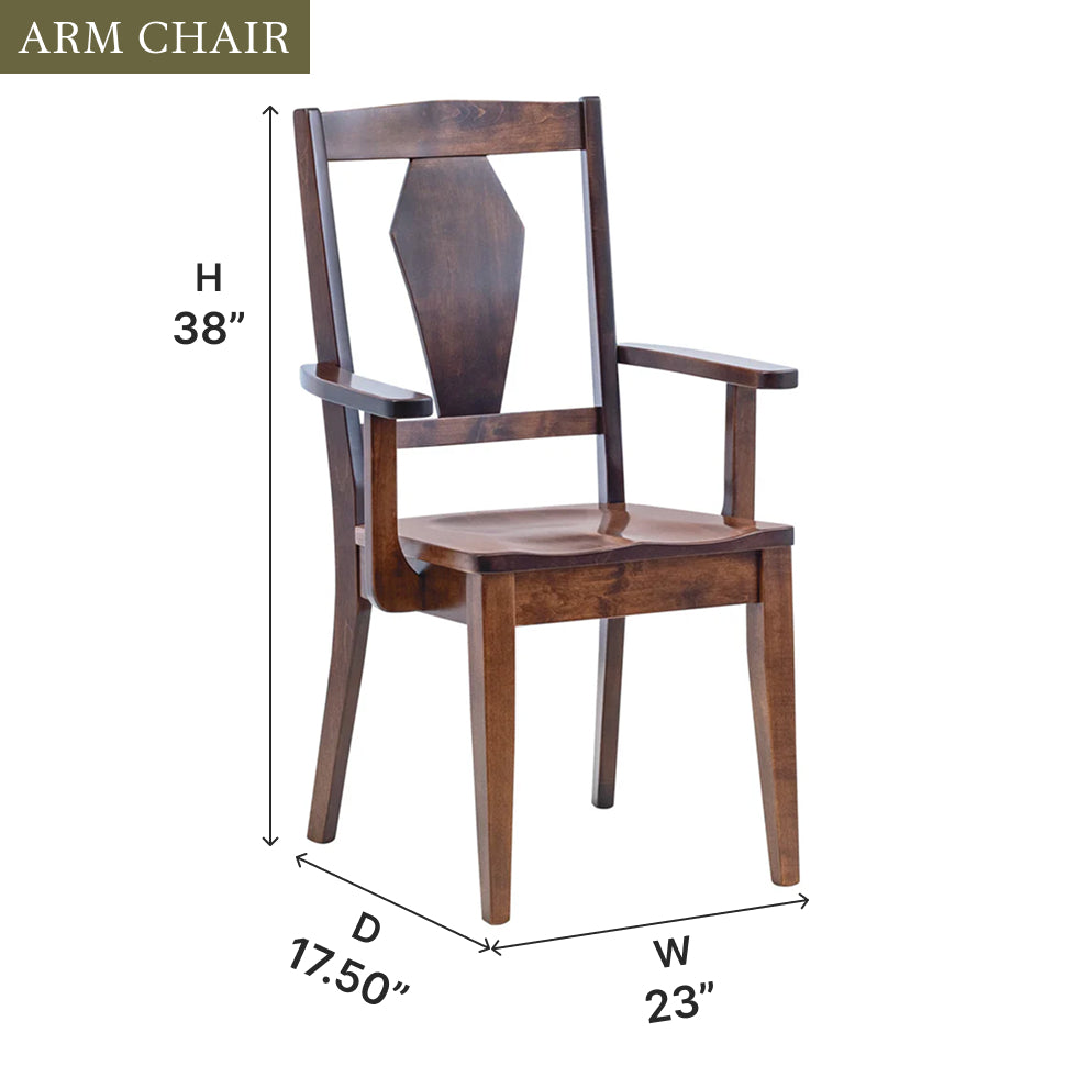 Amish Jewel Dining Chair
