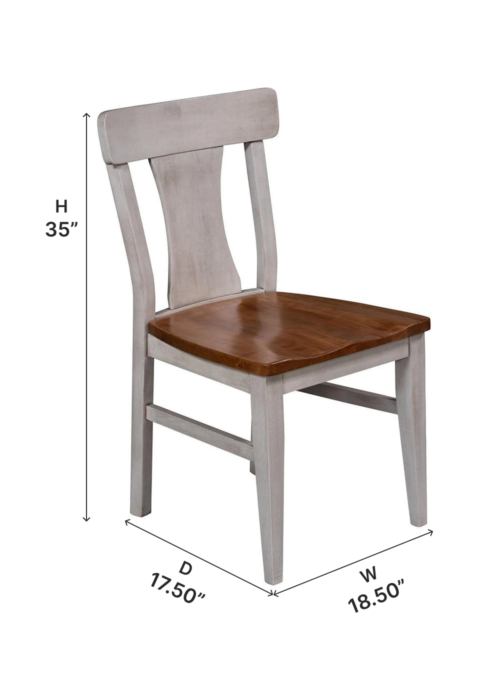 Amish Lisa Dining Chair - Thumbnail 2