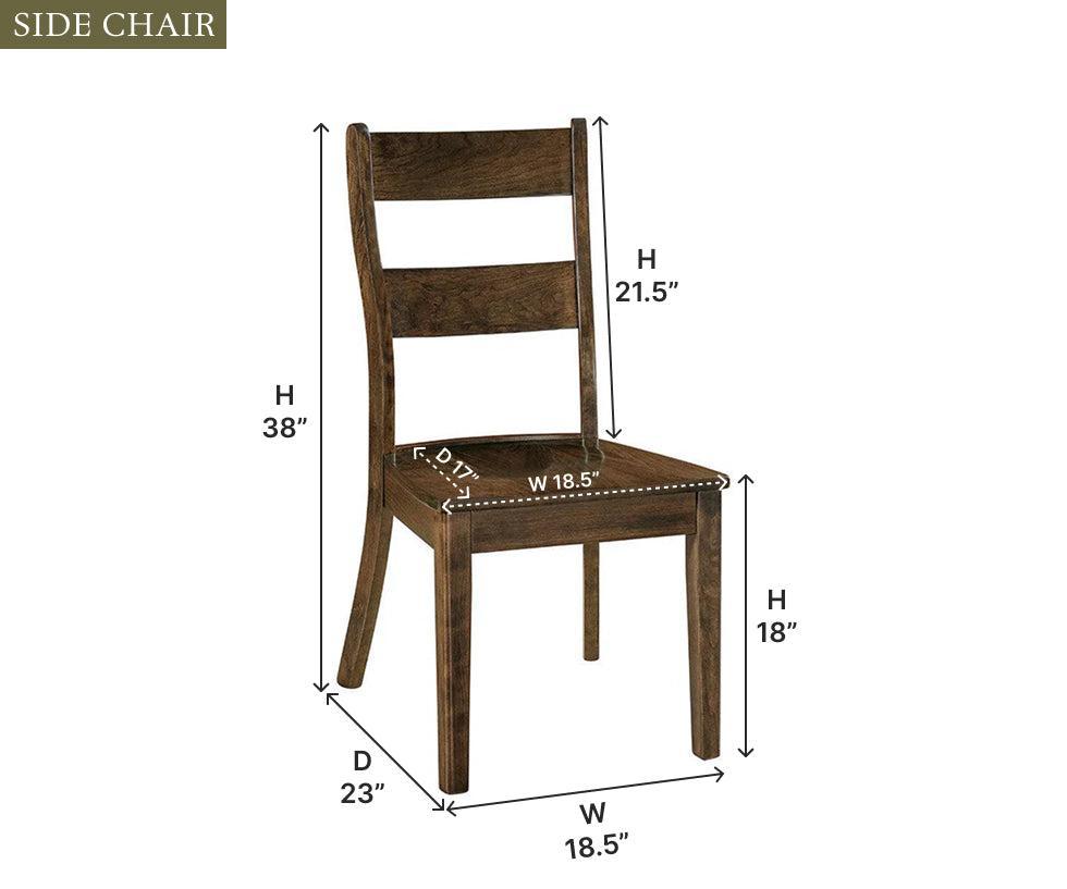 Amish Nantucket Chair-Dining Chair-The Amish House