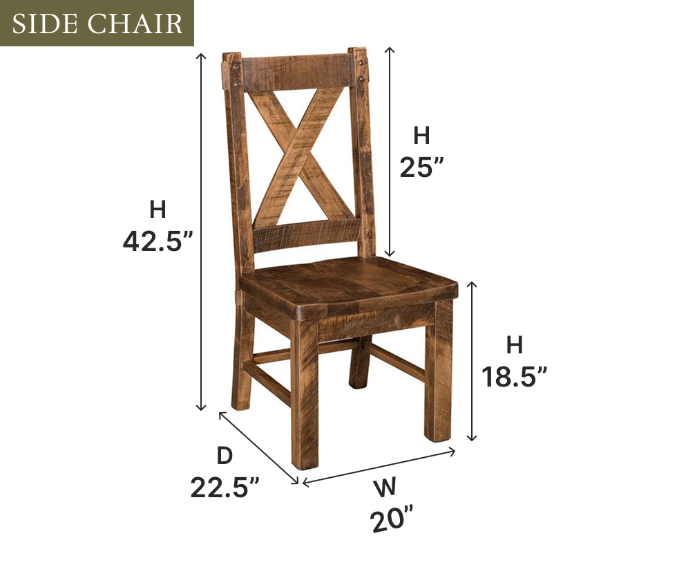Amish Rustic Denver Chair