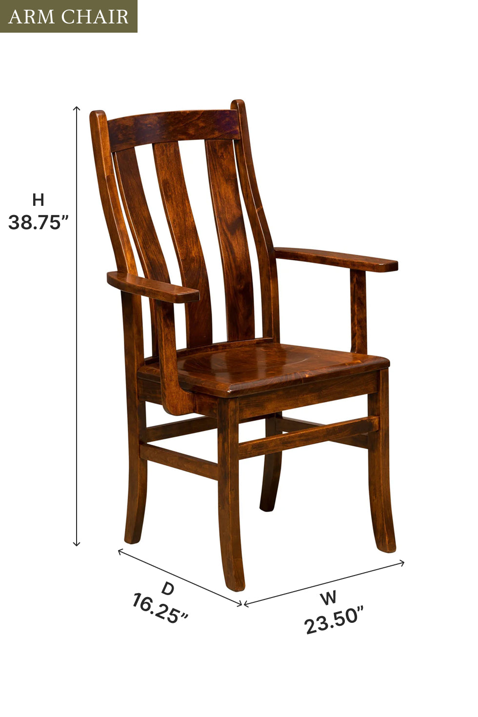 Amish Sahara Dining Chair