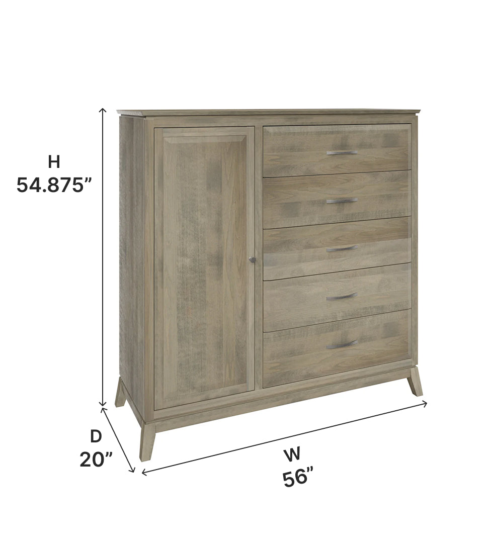 The Amish House Saratoga Gentleman's Chest - Thumbnail 4