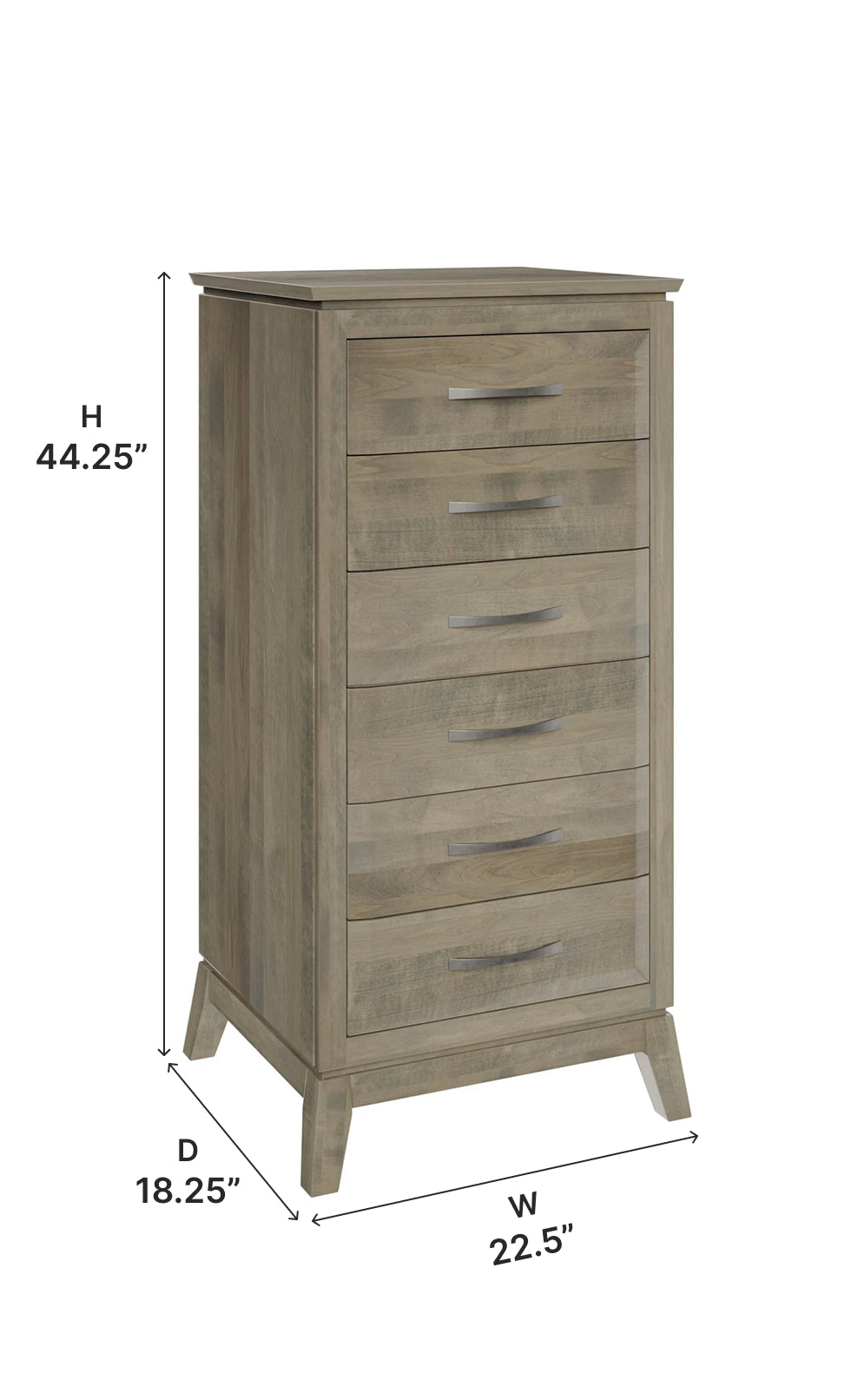 Amish Saratoga Lingerie Chest