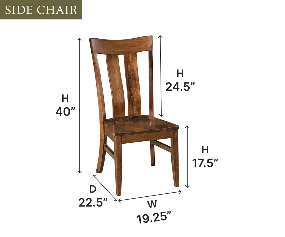 Amish Sherwood Chair - Quick Ship