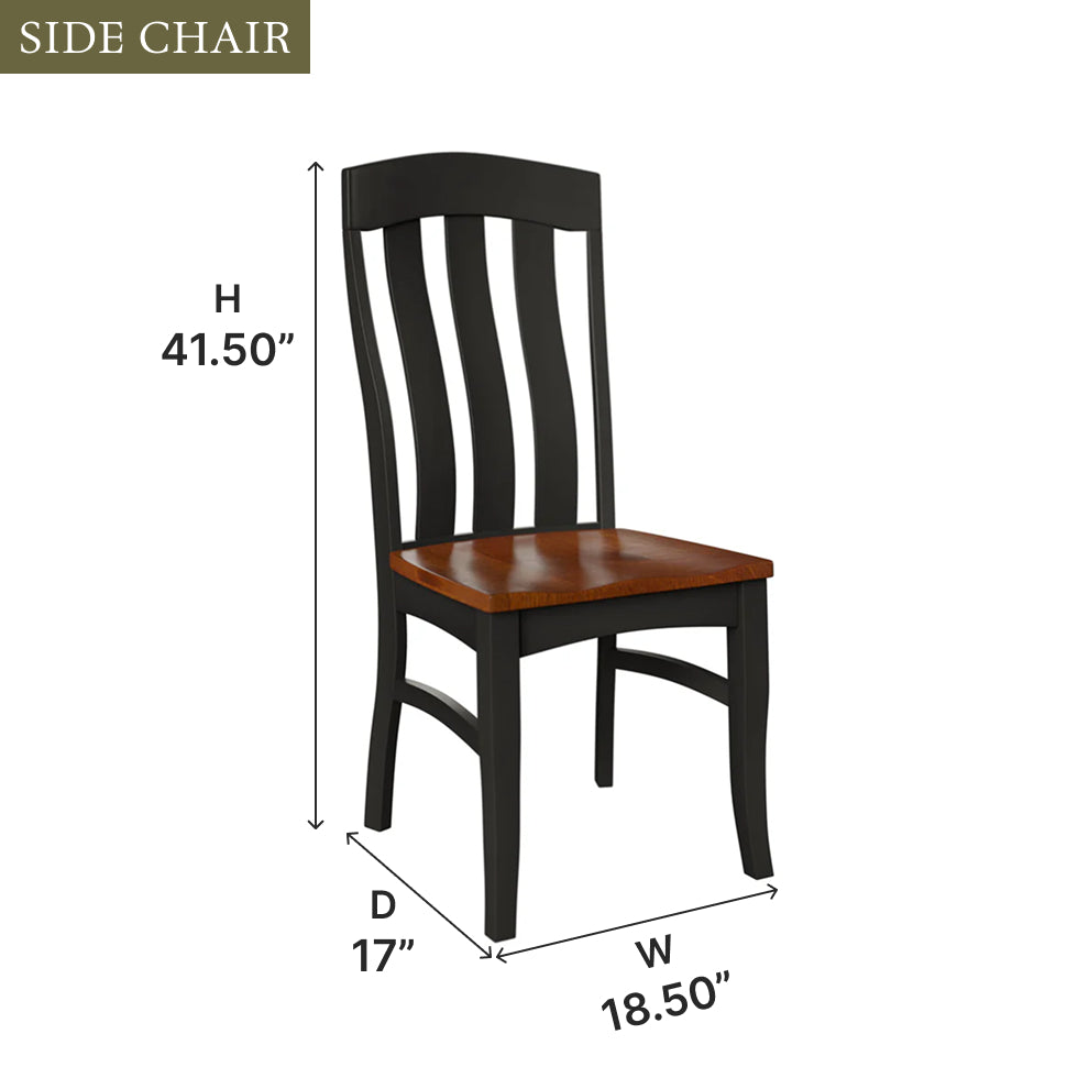 Amish Stratford Dining Chair - Quick Ship