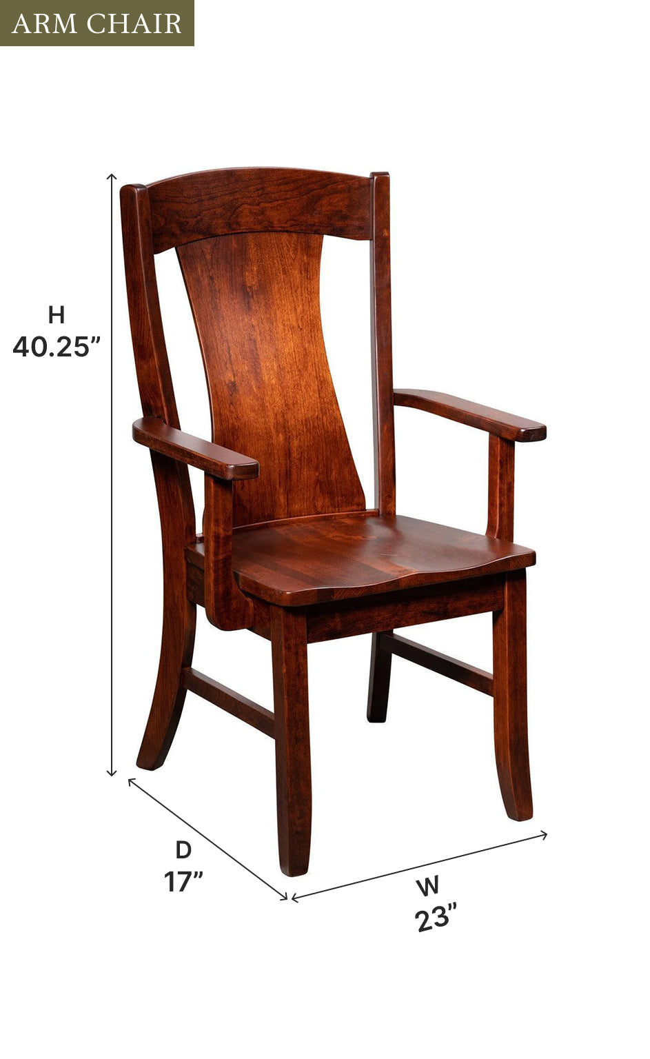 Amish Vonda Dining Chair