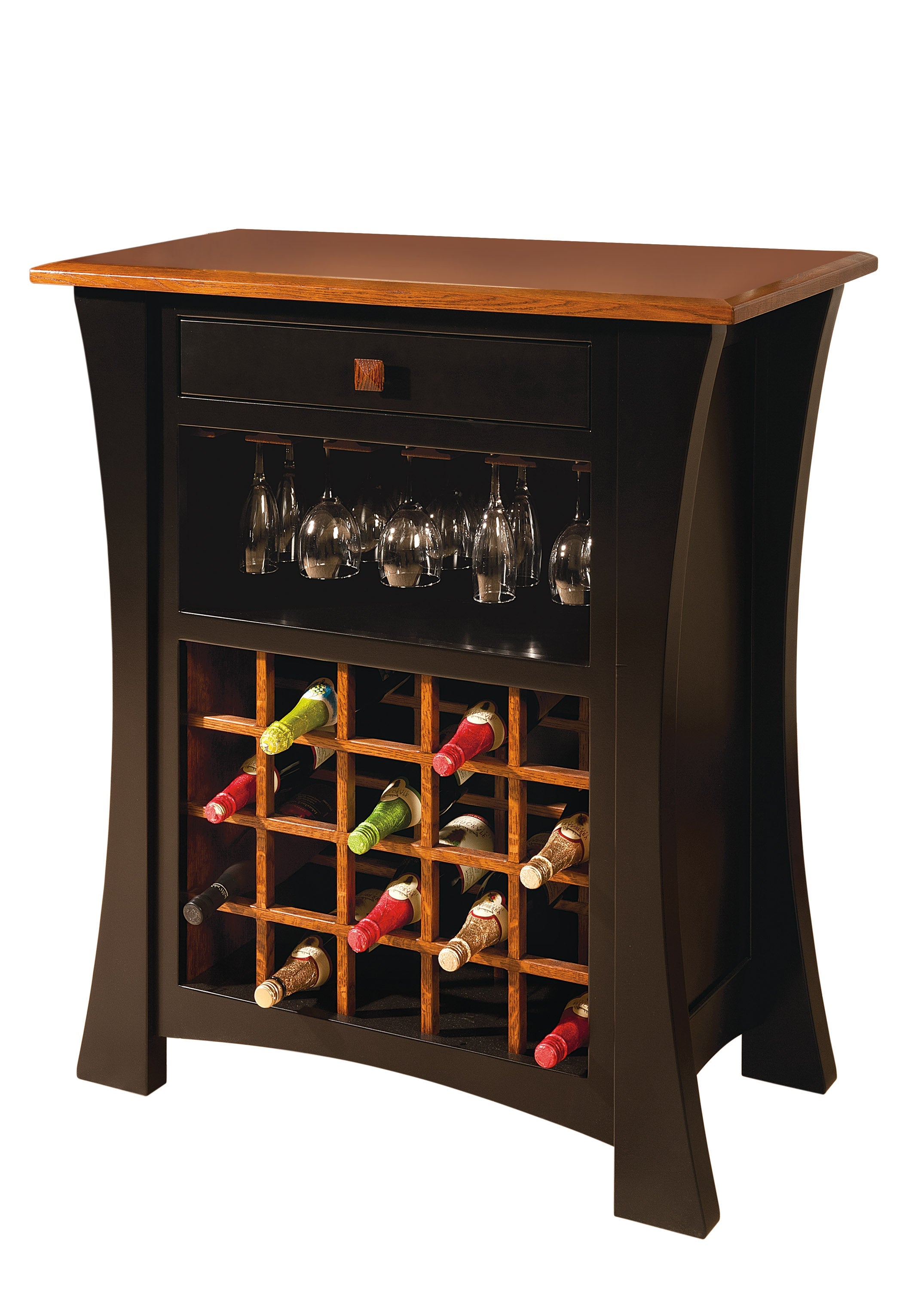 american made amish arts and crafts wine cabinet