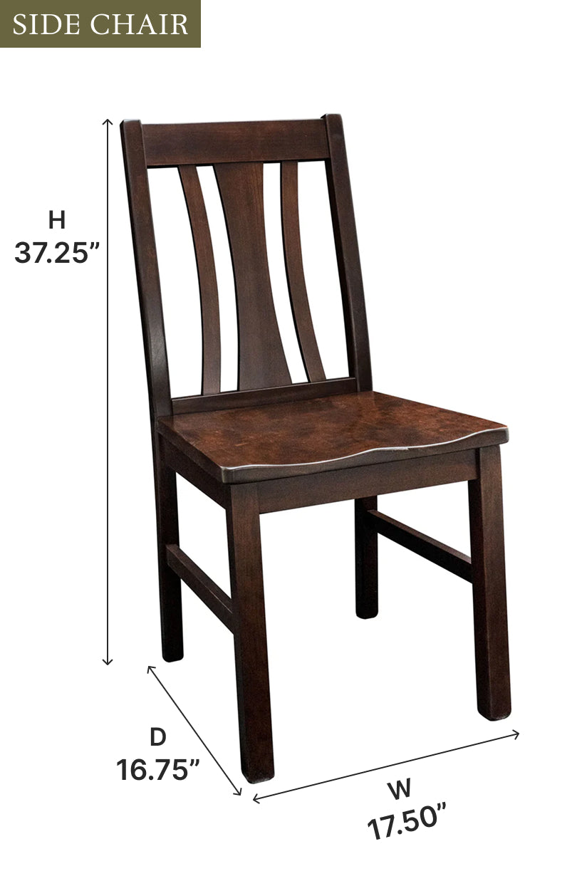 Amish Astro Dining Chair - Thumbnail 4
