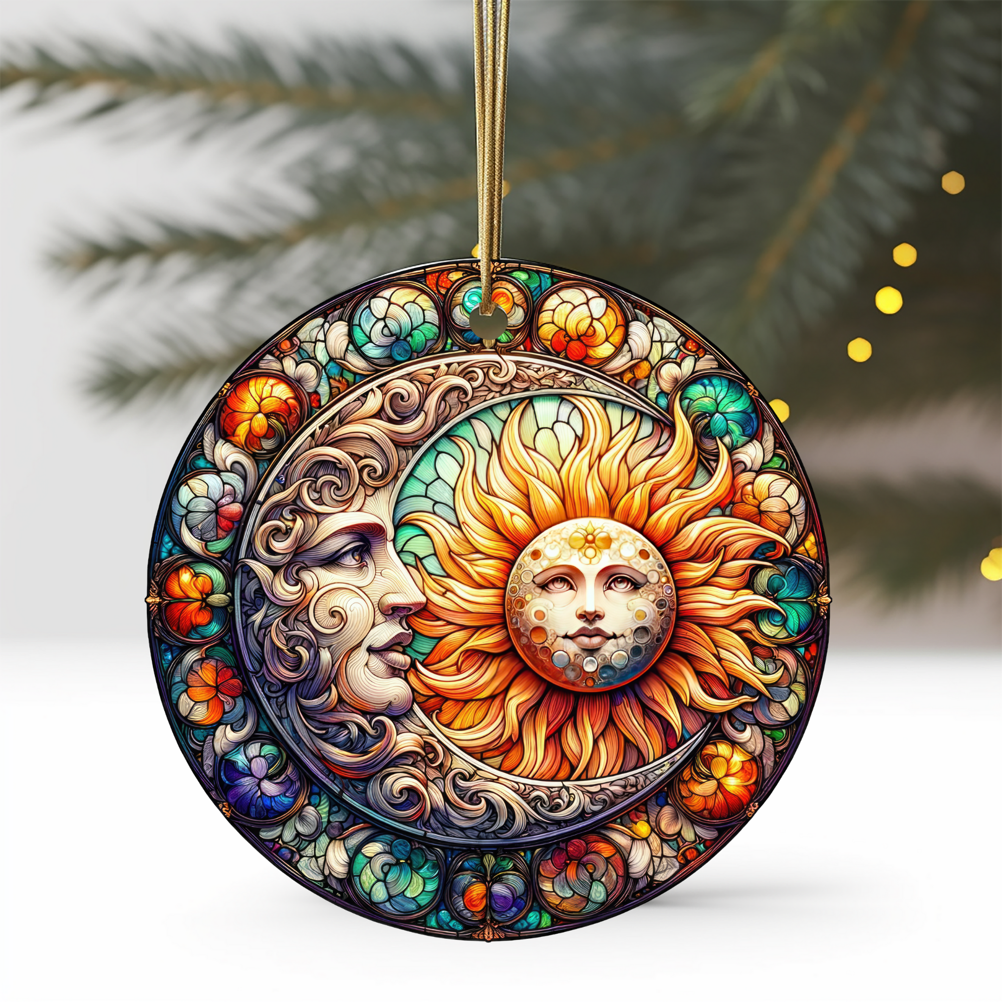 Moon & Sun Ornament