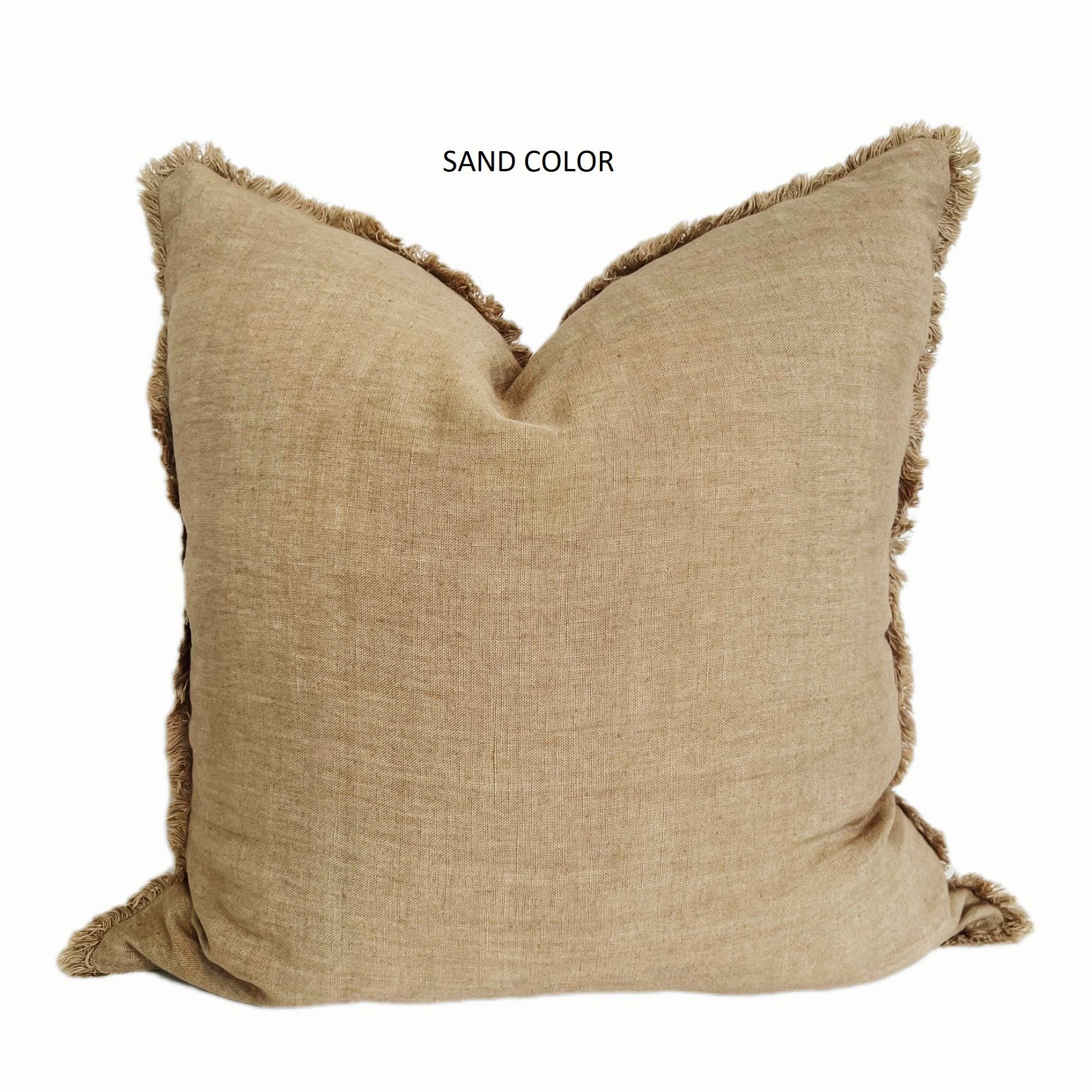 Neutral Linen Pillow