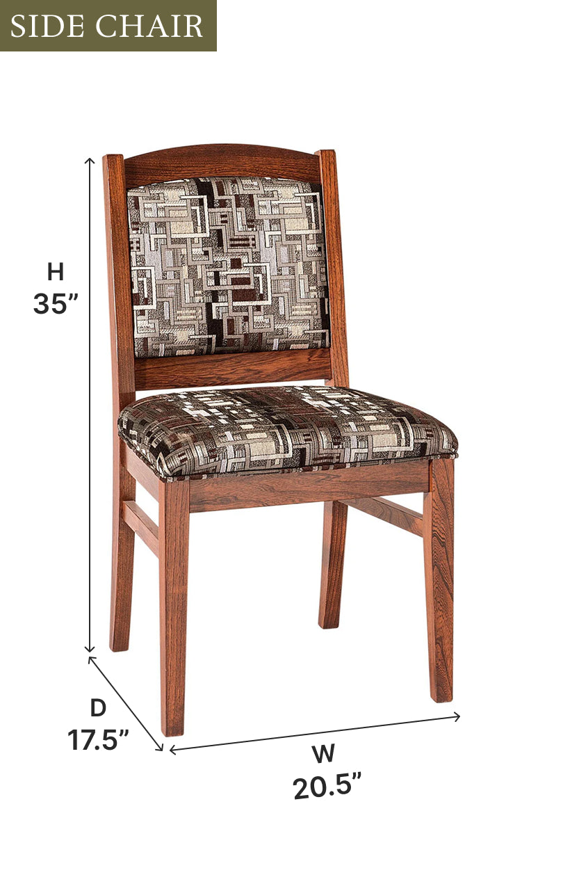The Amish House Bayfield Dining Chair - Thumbnail 3