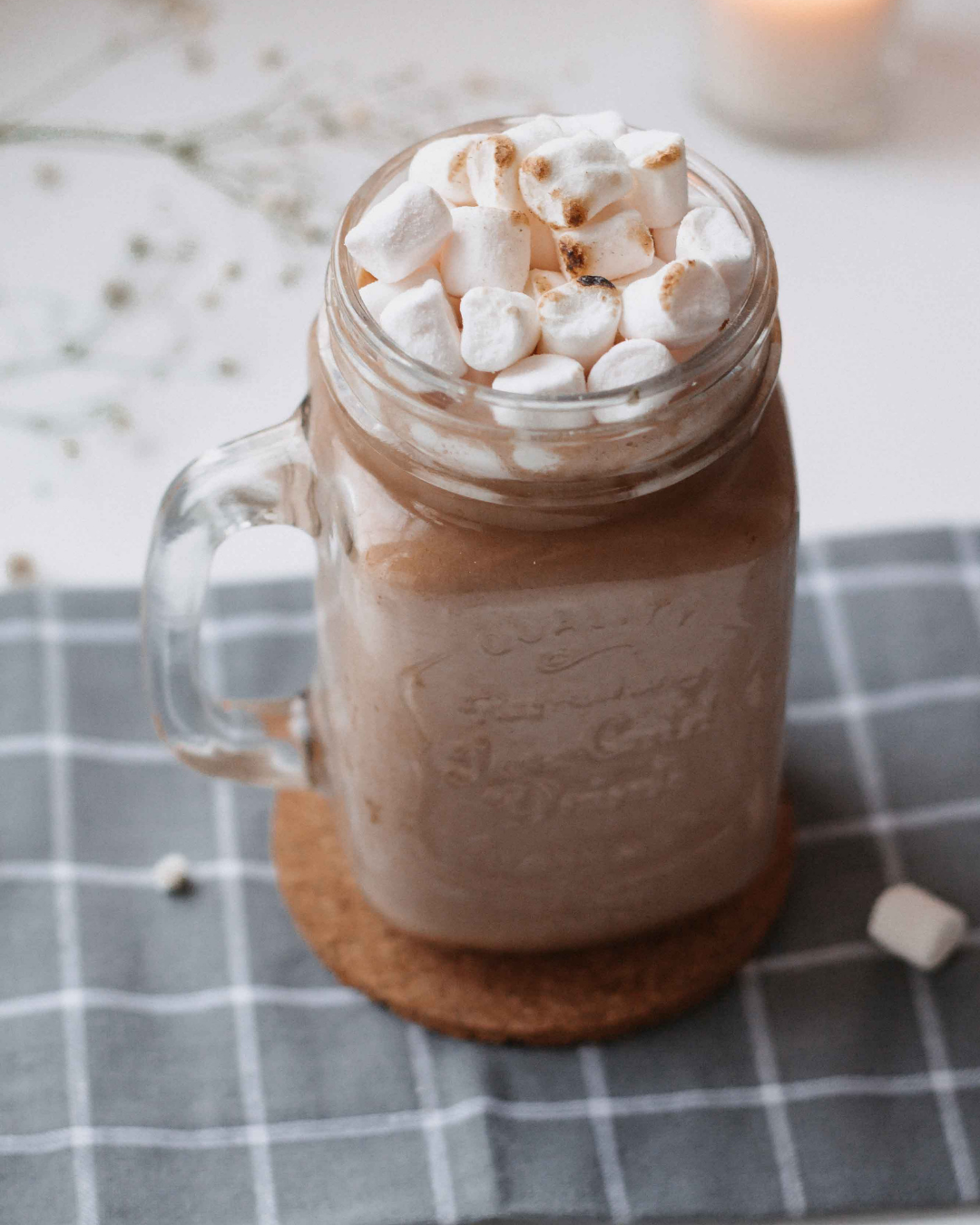 "Nutty S'More Bliss" - Hot Cocoa Mix Jar 