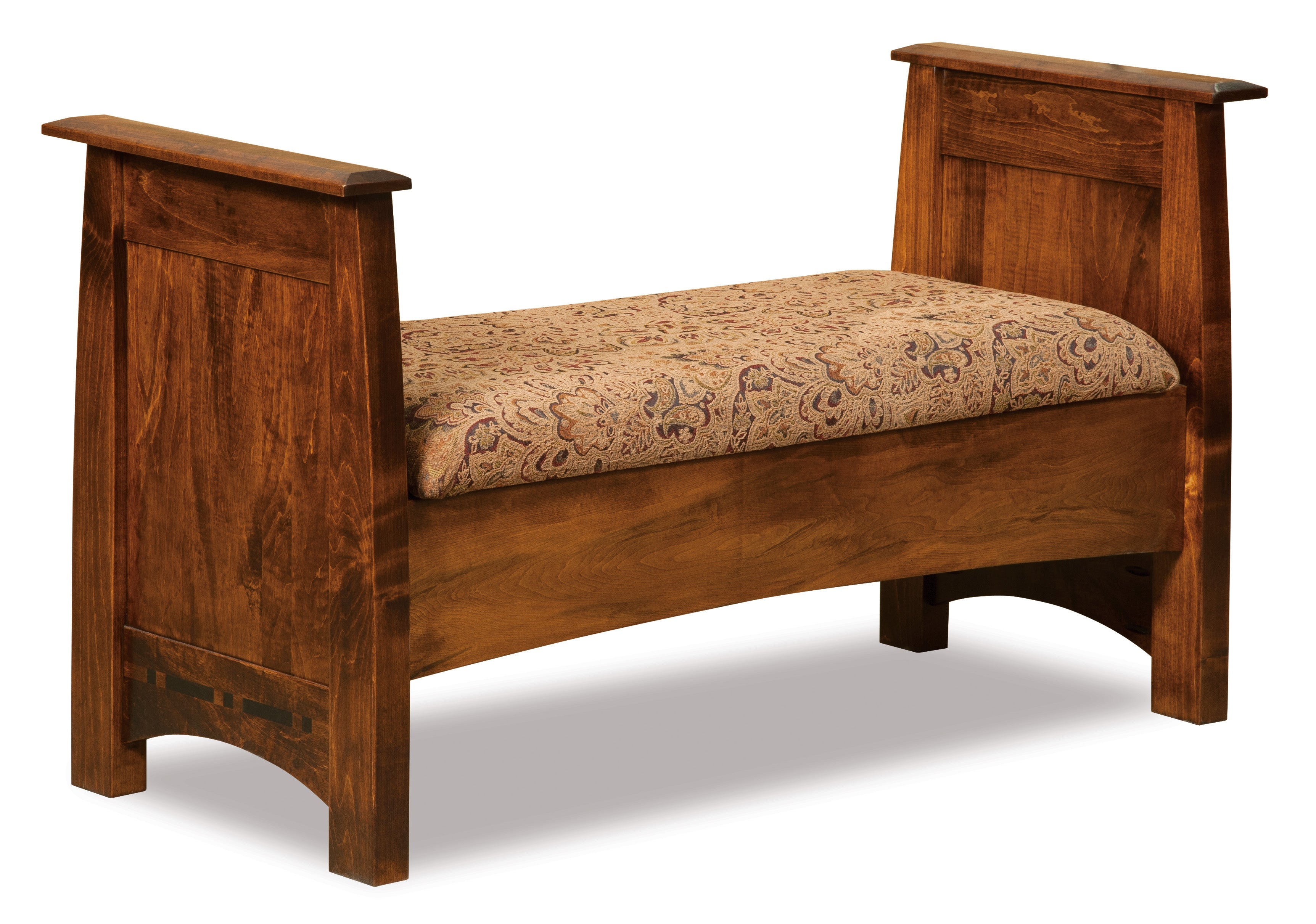 amish boulder creek bed seat