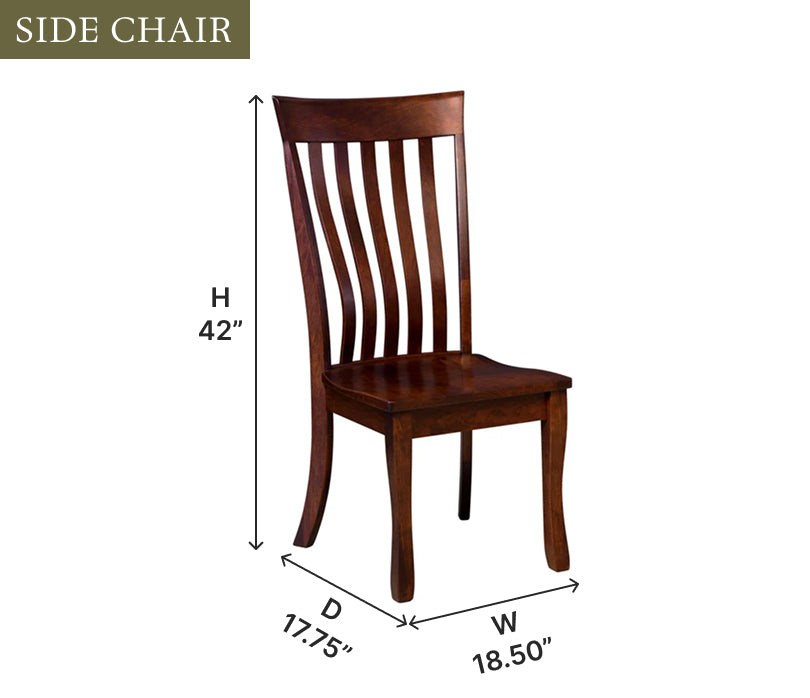 Amish Berkley Dining Chair-Dining Chair-The Amish House