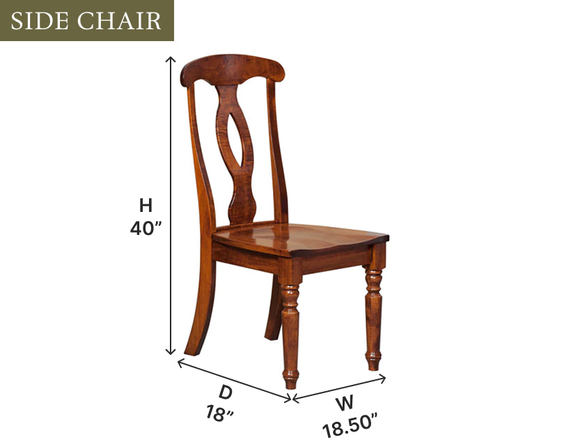 Amish Berkshire Dining Chair - Thumbnail 2