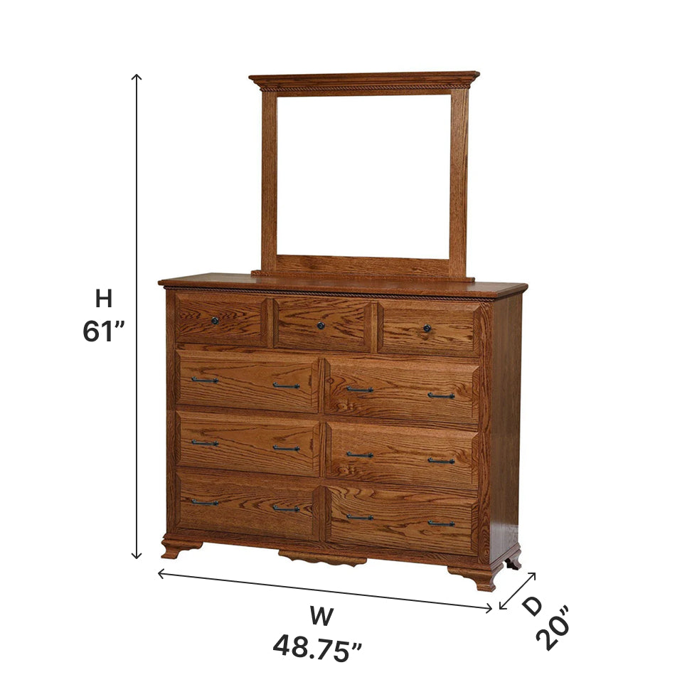 The Amish House Berkshire Dresser - Thumbnail 2
