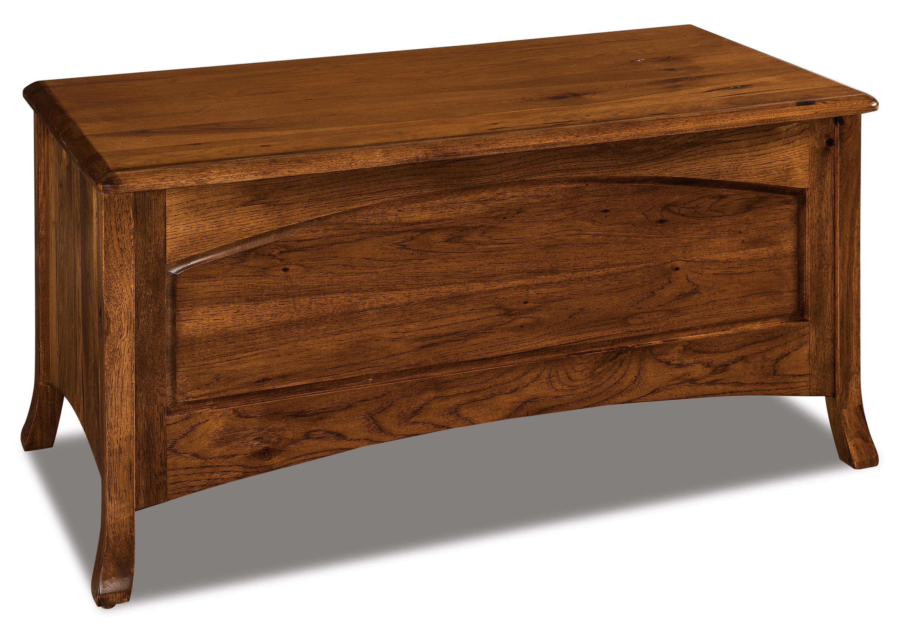 american made amish carlisle blanket chest with cedar bottom