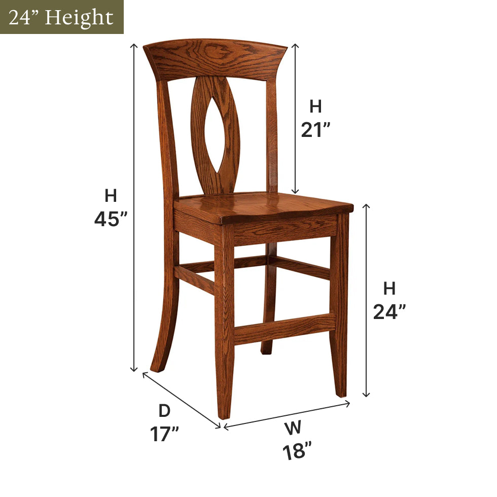 Amish Brookfield Bar Chair