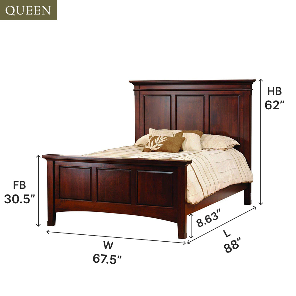 Amish Brookfield Bed - Thumbnail 3