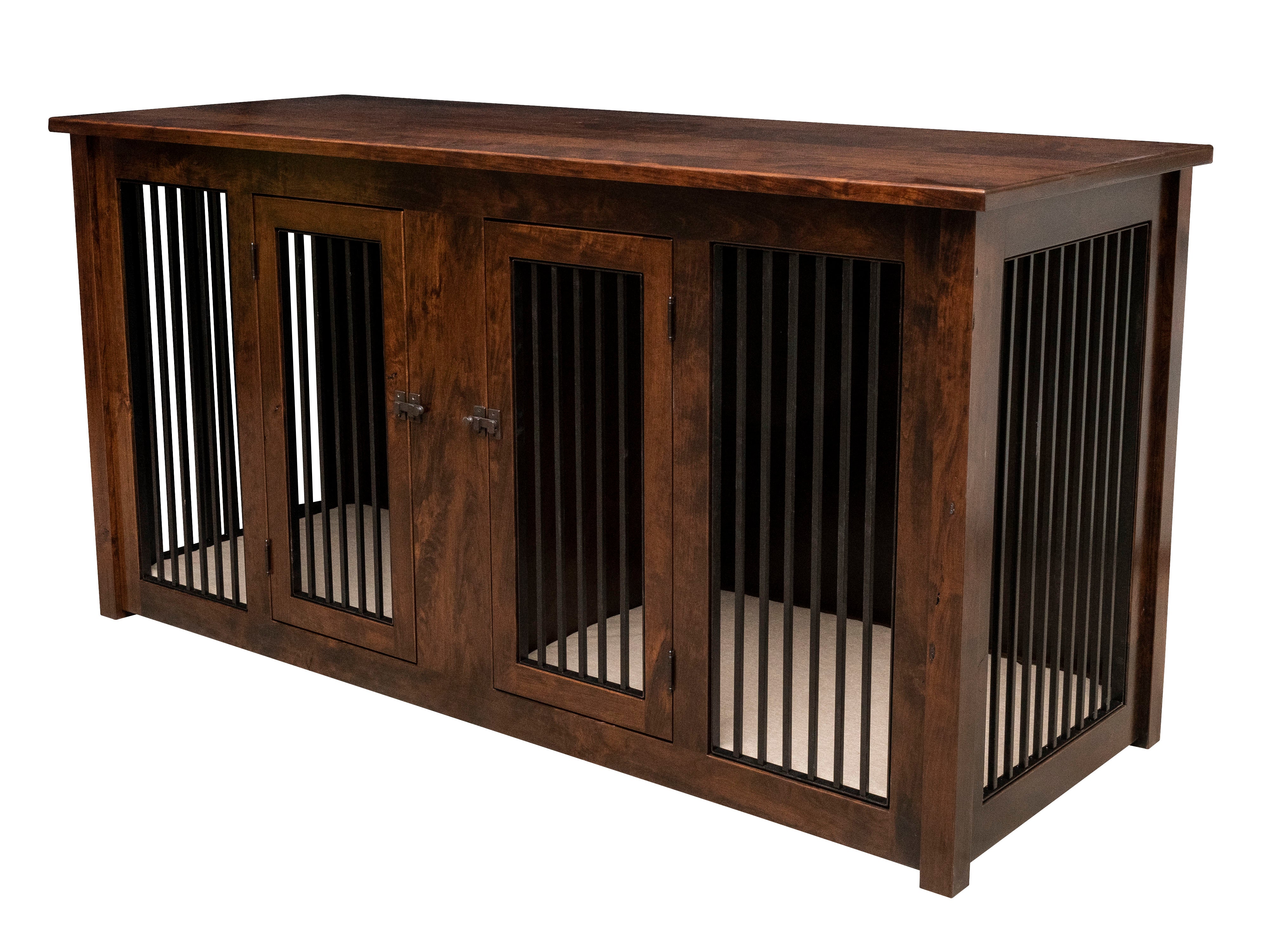 american made amish carson double pet cabinet