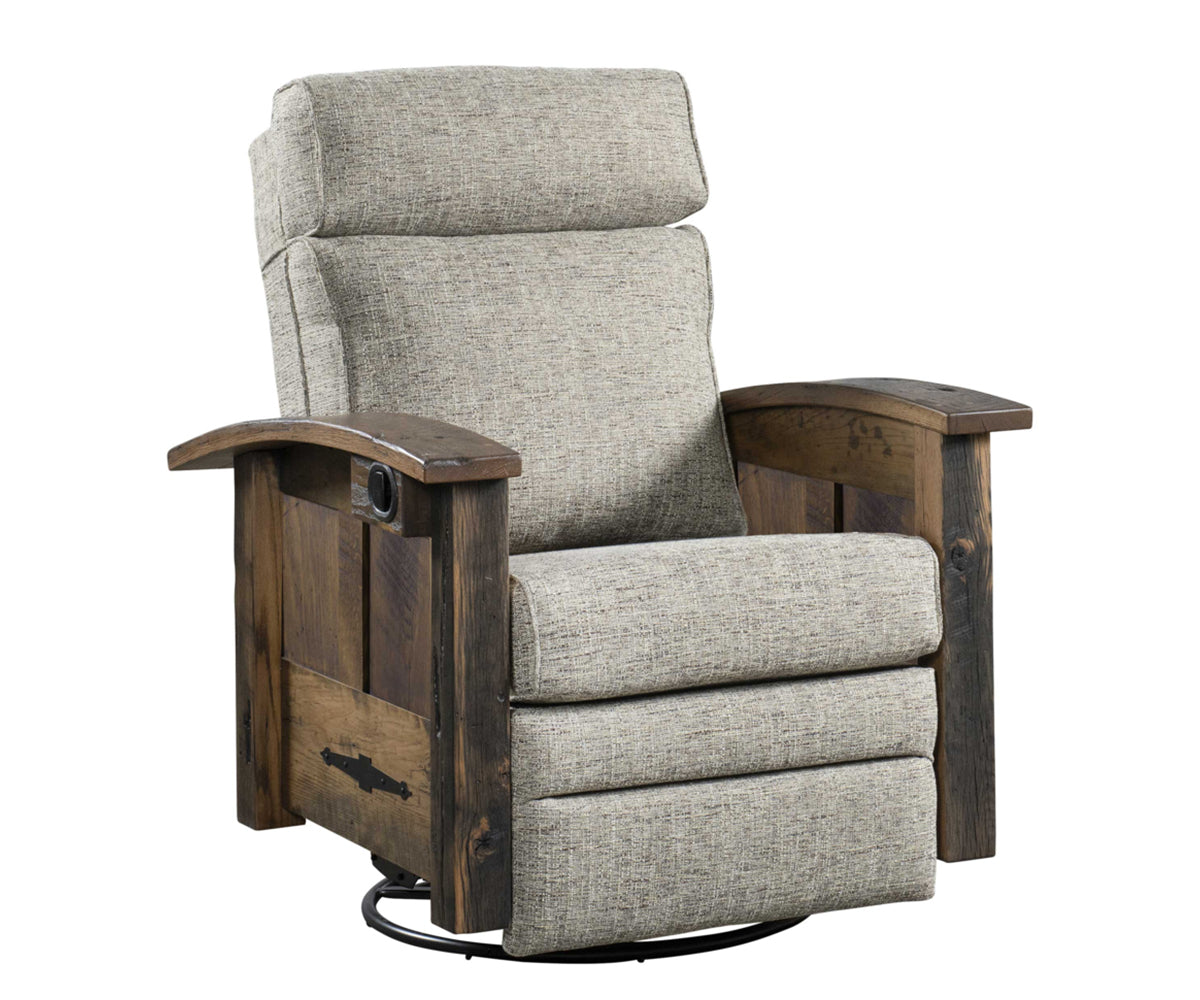 Amish 1030 Series Kimbolton Swivel Glider Recliner