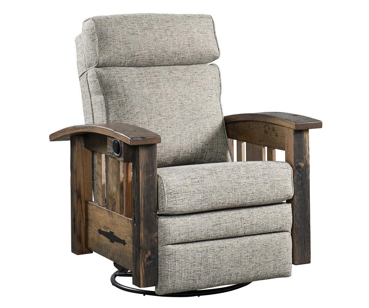 Amish 1050 Series Tiverton Swivel Glider Recliner