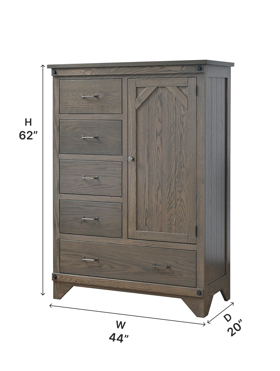 Amish Cambridge Gentlemen's Chest