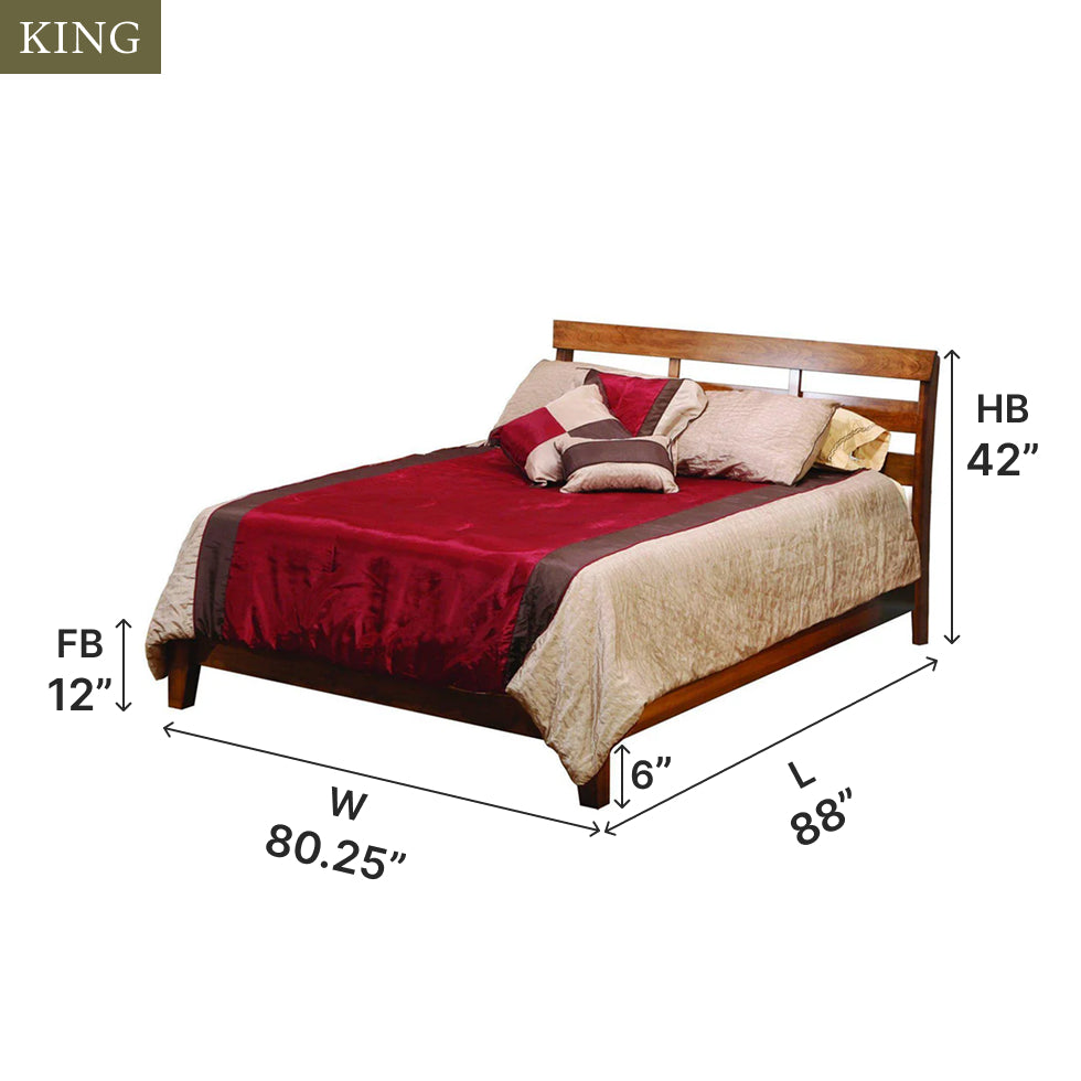 Amish Canterbury Bed - Thumbnail 2