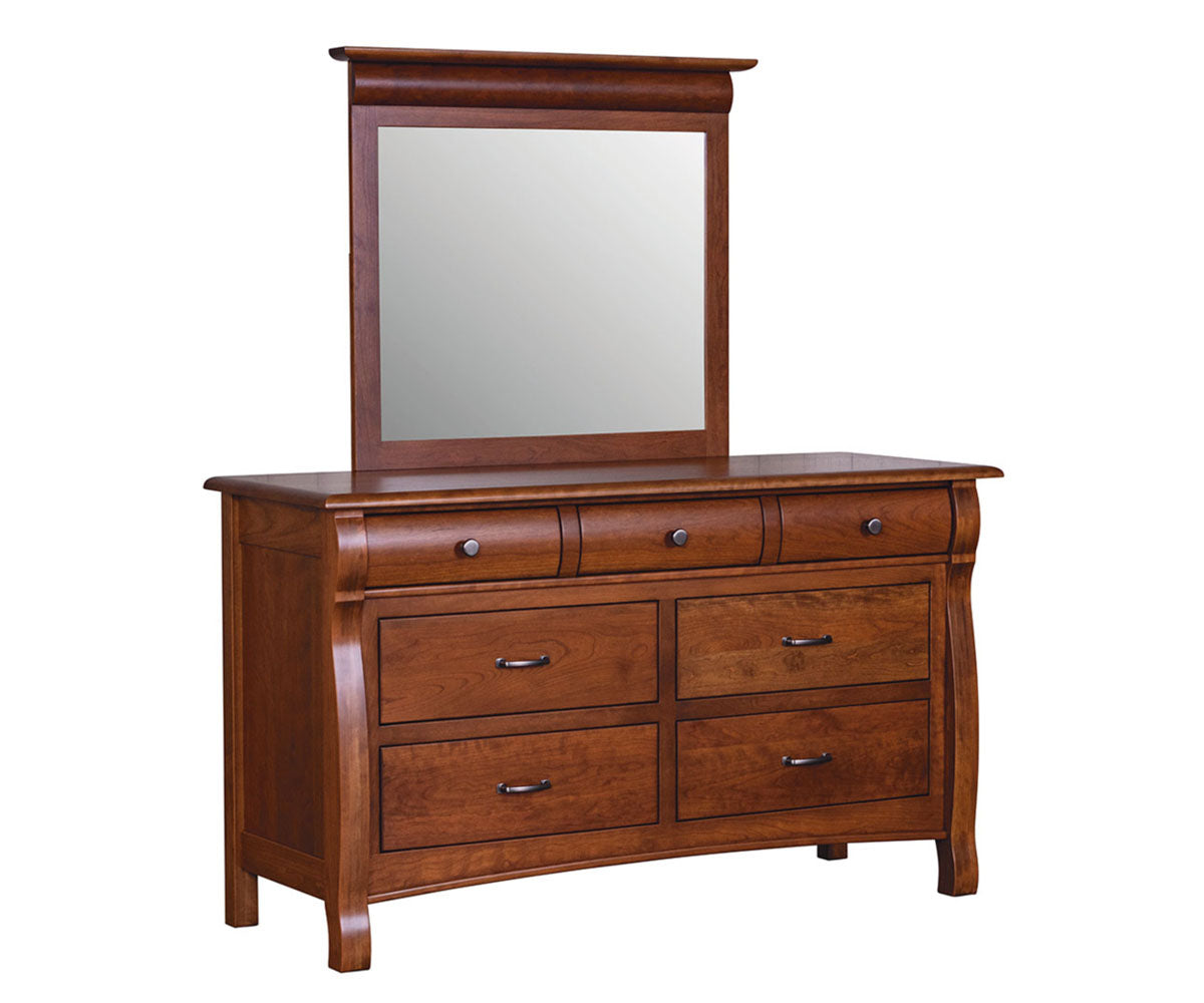 Amish Castlebury Seven Drawer Dresser