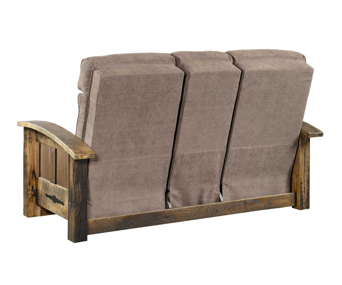 Amish 1030 Series Kimbolton Center Console Love Seat Recliner