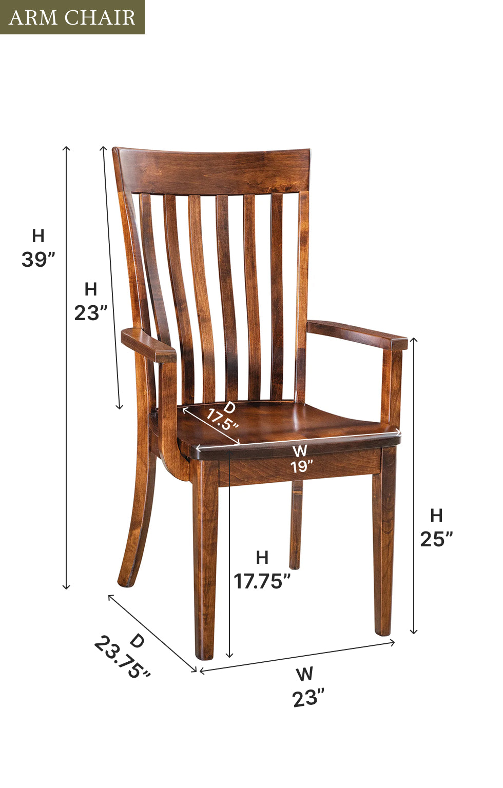 Amish Chandler Chair