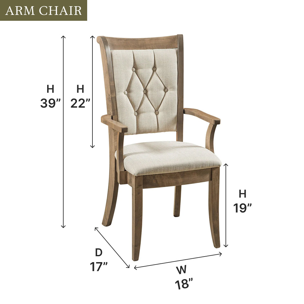 Amish Chelsea Side Chair