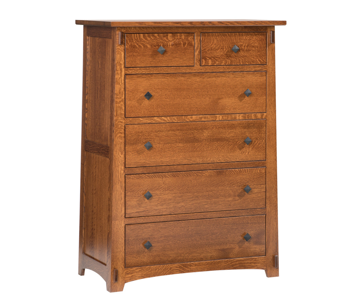 Amish 5600 OLDE Shaker 6 Drawer Chest