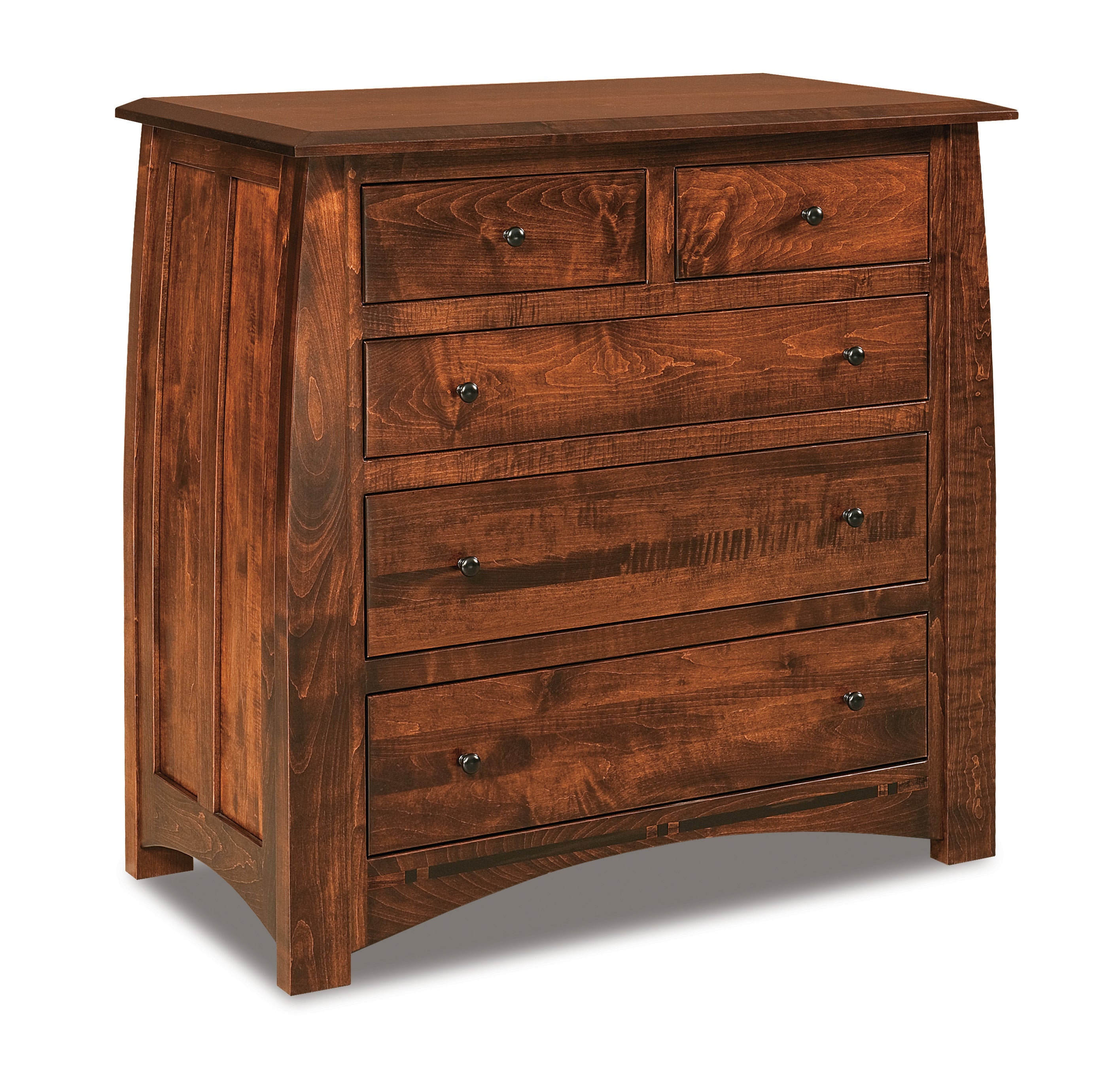 Amish Boulder Creek Five Drawer Chest