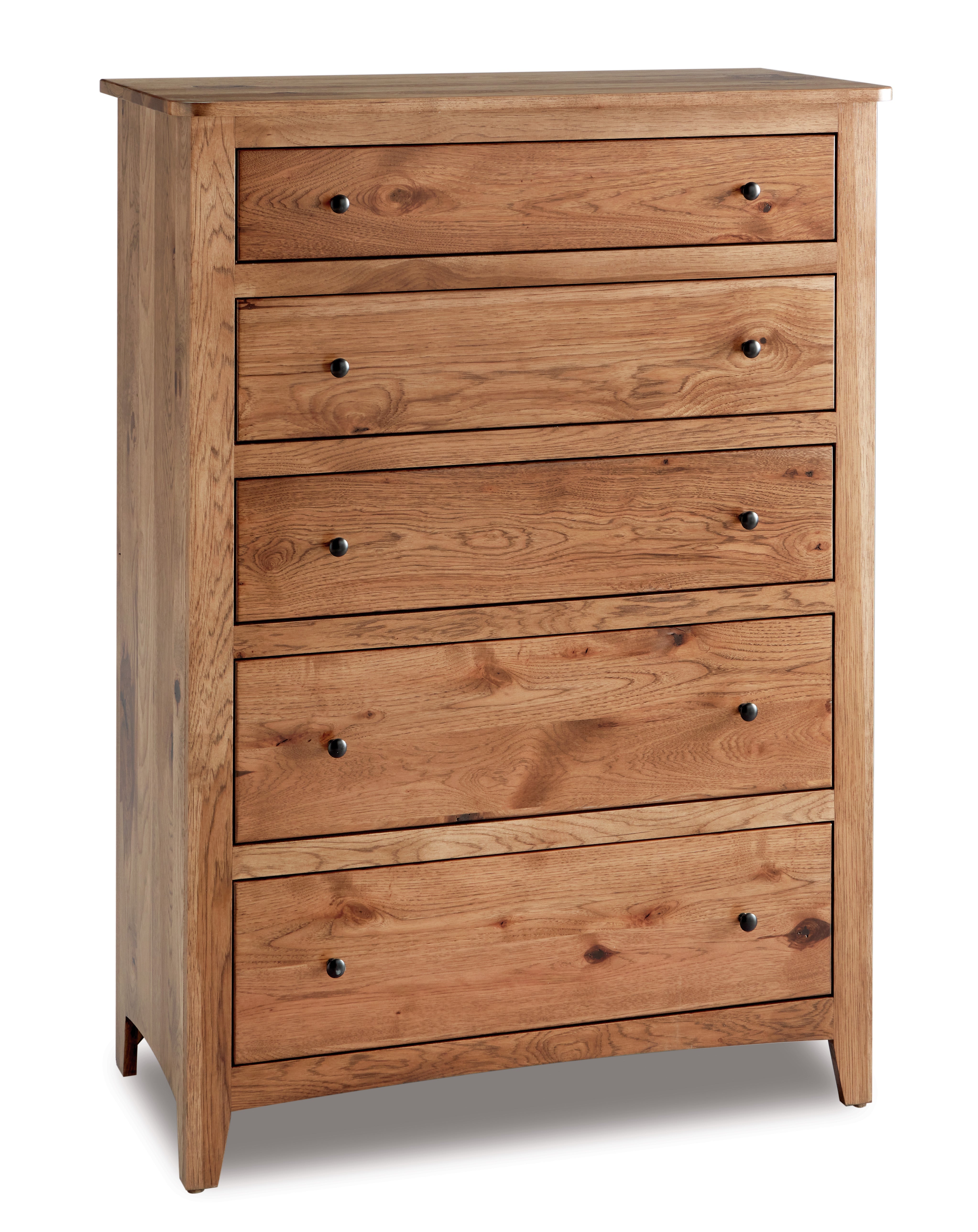 american made amish dover five drawer chest