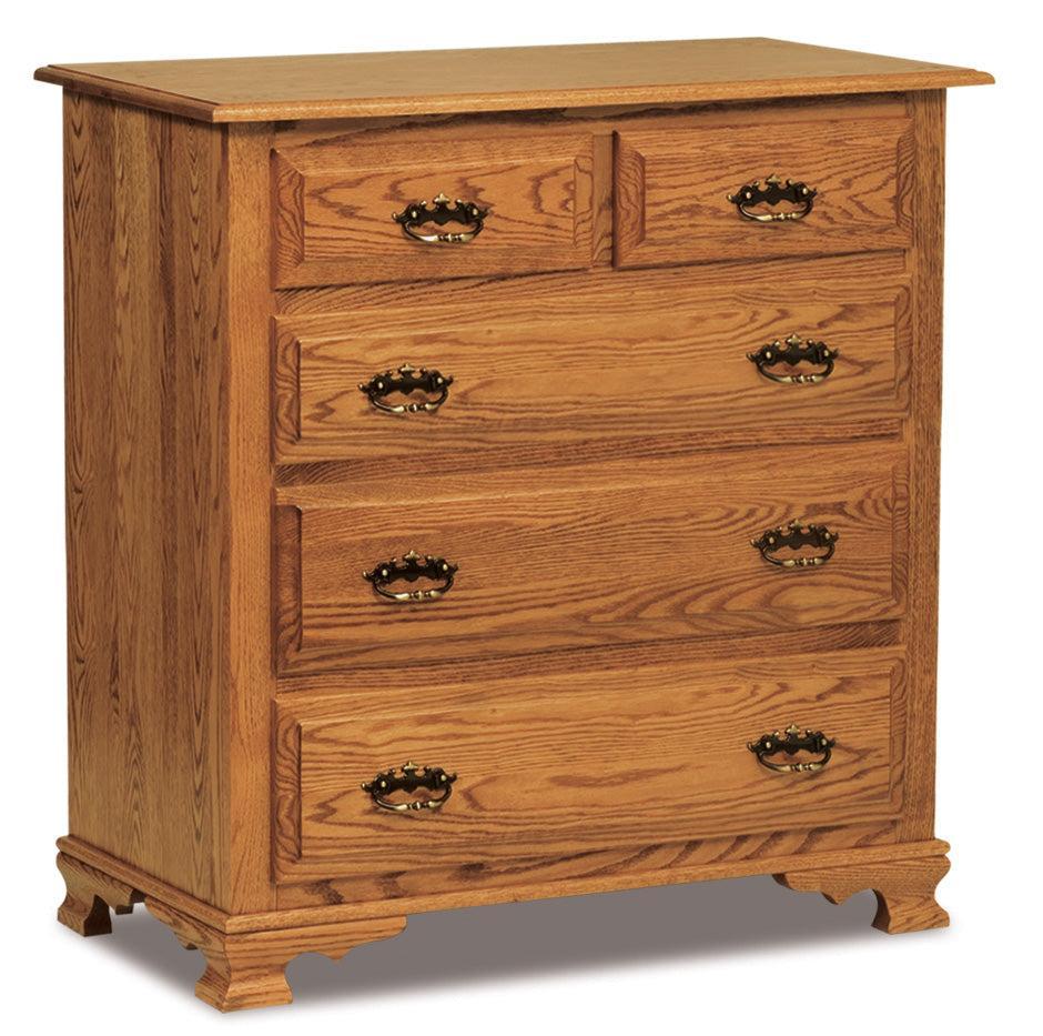 Amish Heritage Five Drawer Chest