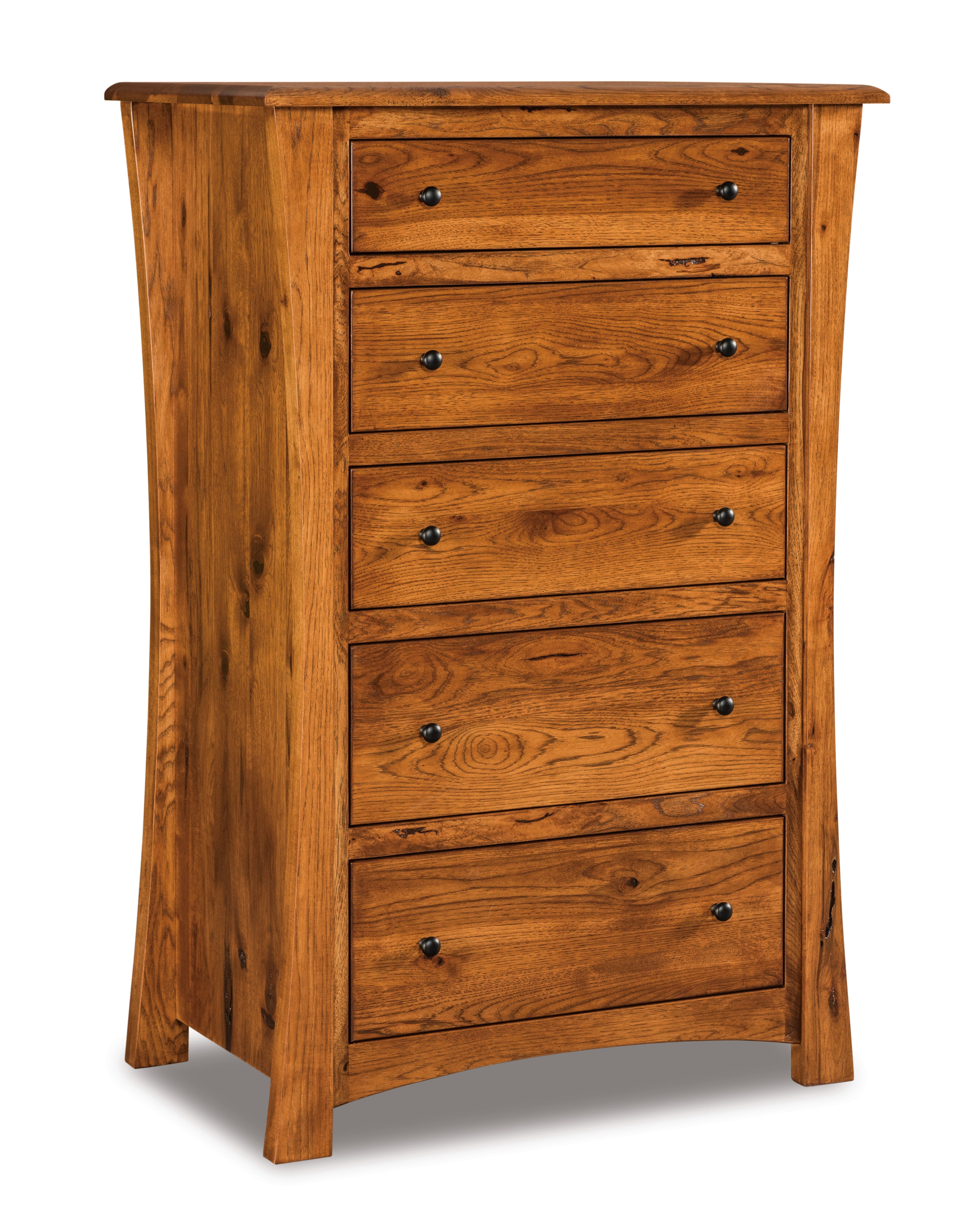 american made amish matison five drawer chest