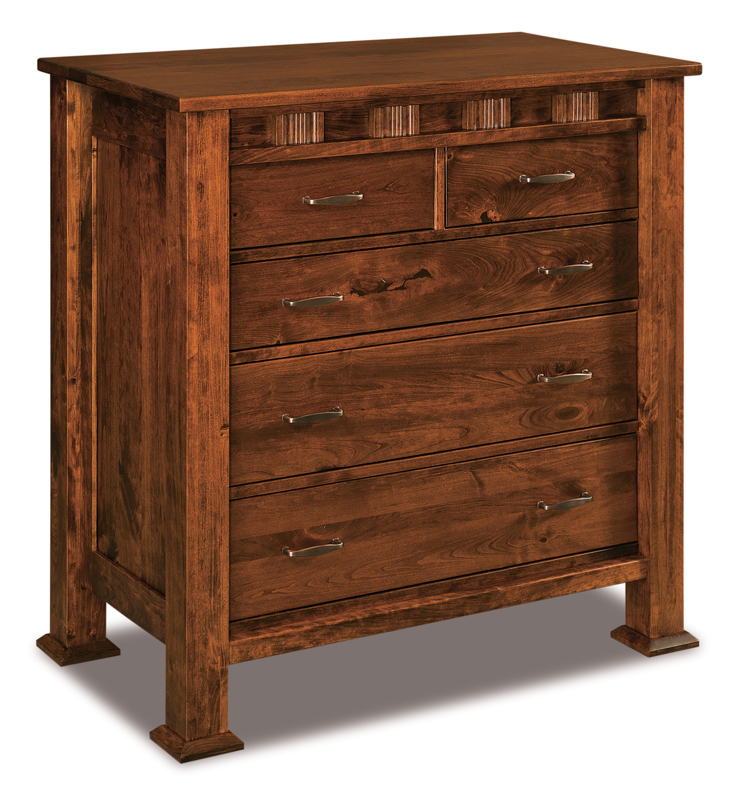 Amish Sequoyah Five Drawer Chest