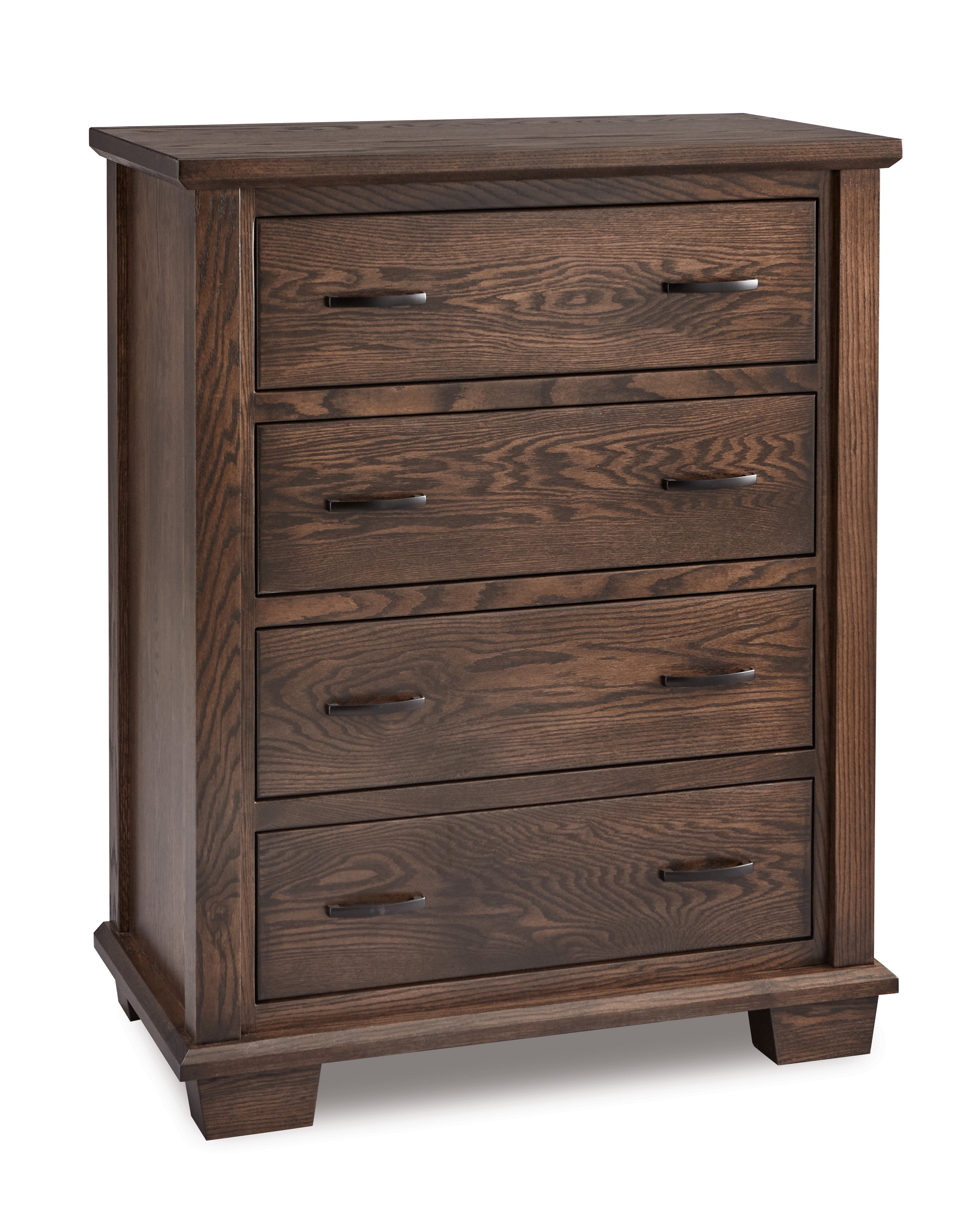 american made amish burlington four drawer chest