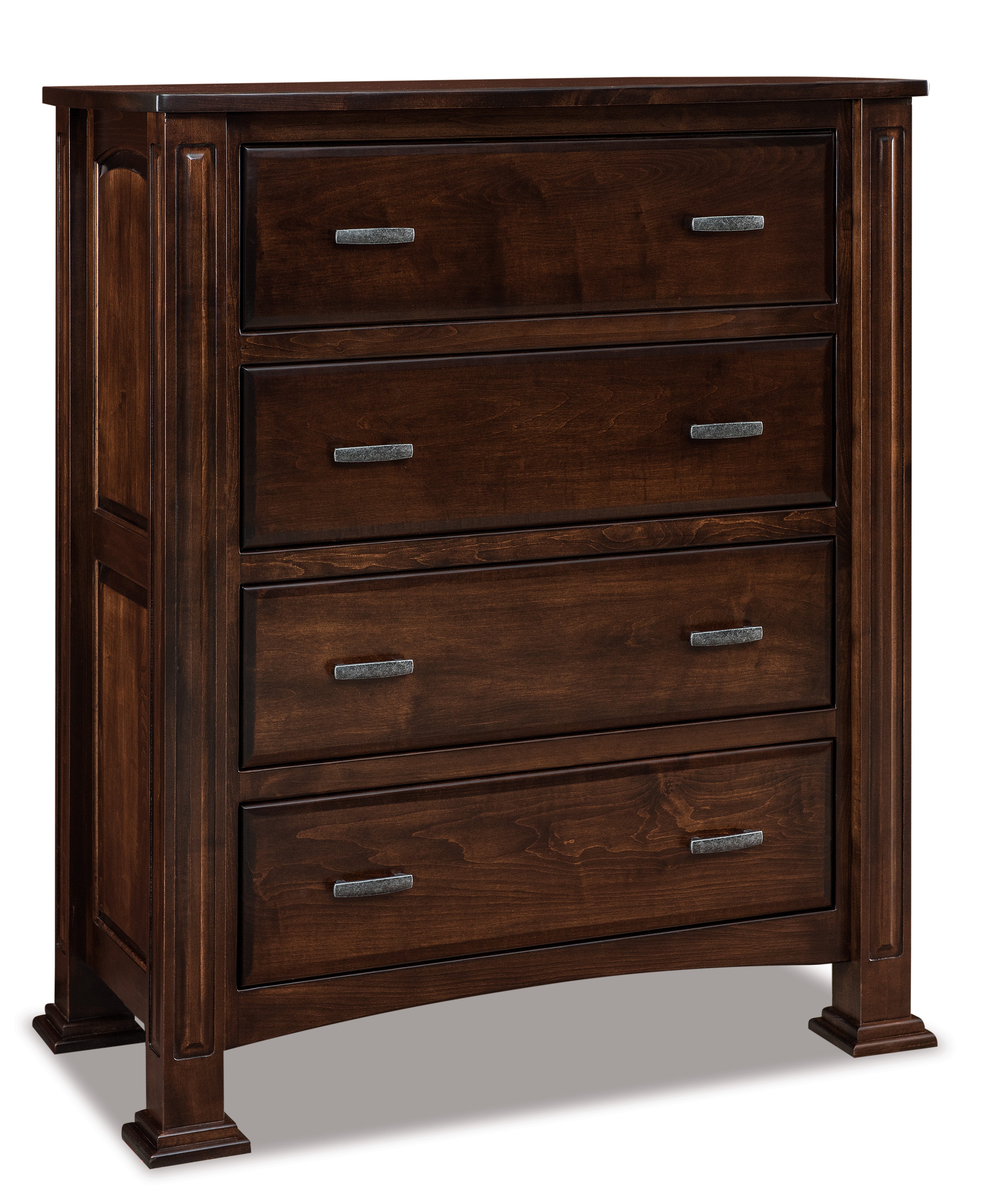 american made amish lexington four drawer chest