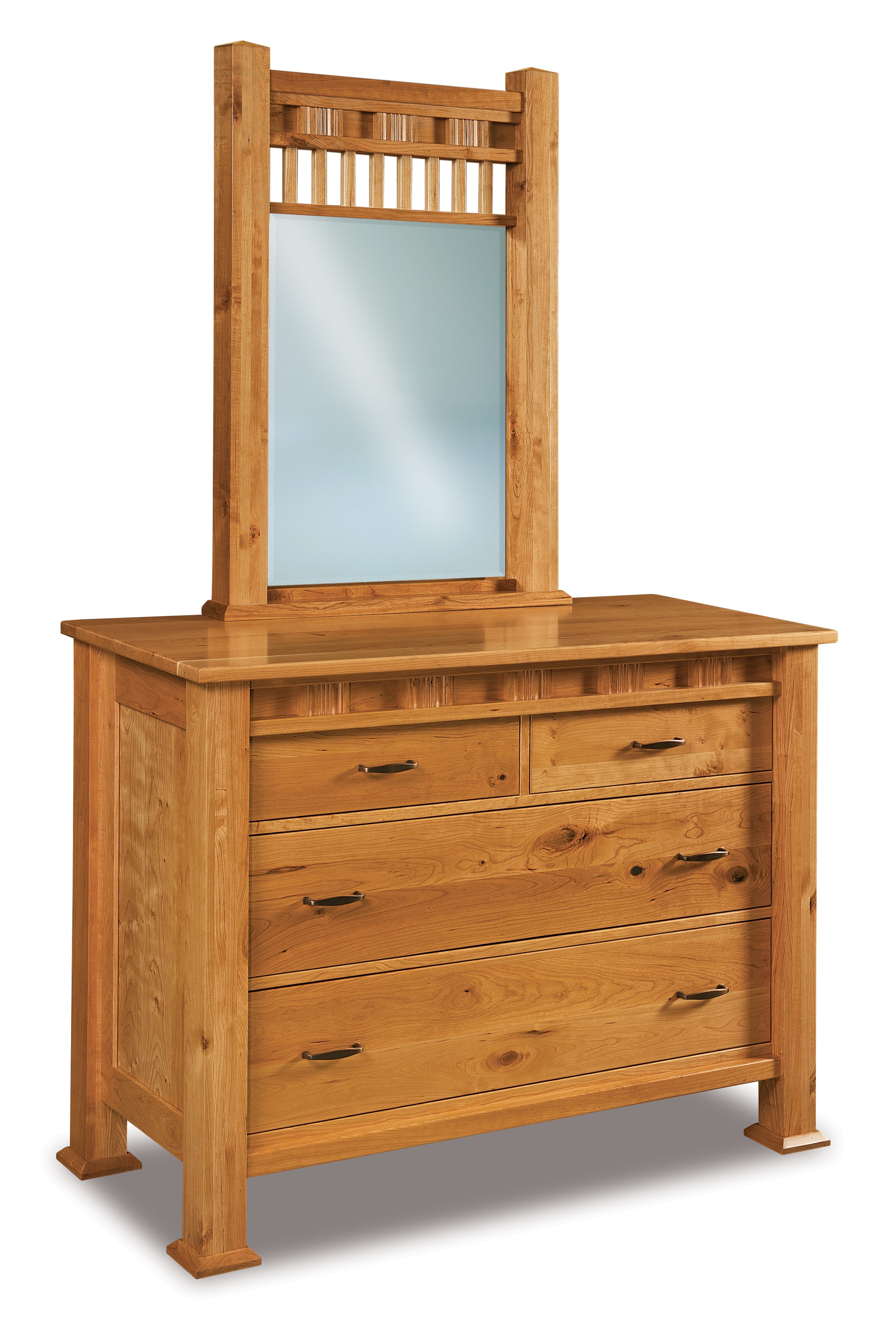 Amish Sequoyah Four Drawer Dresser