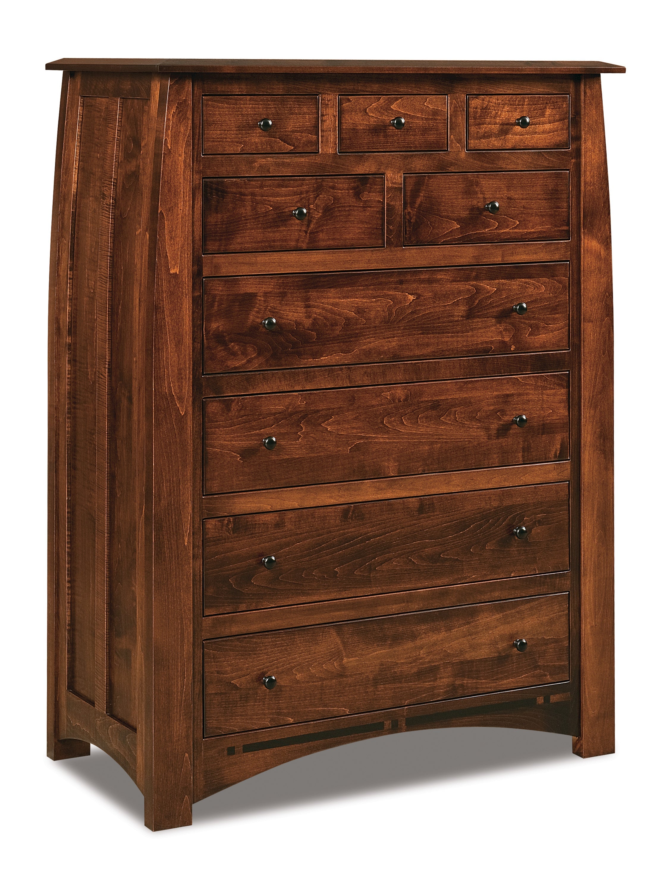 Amish Boulder Creek Nine Drawer Chest