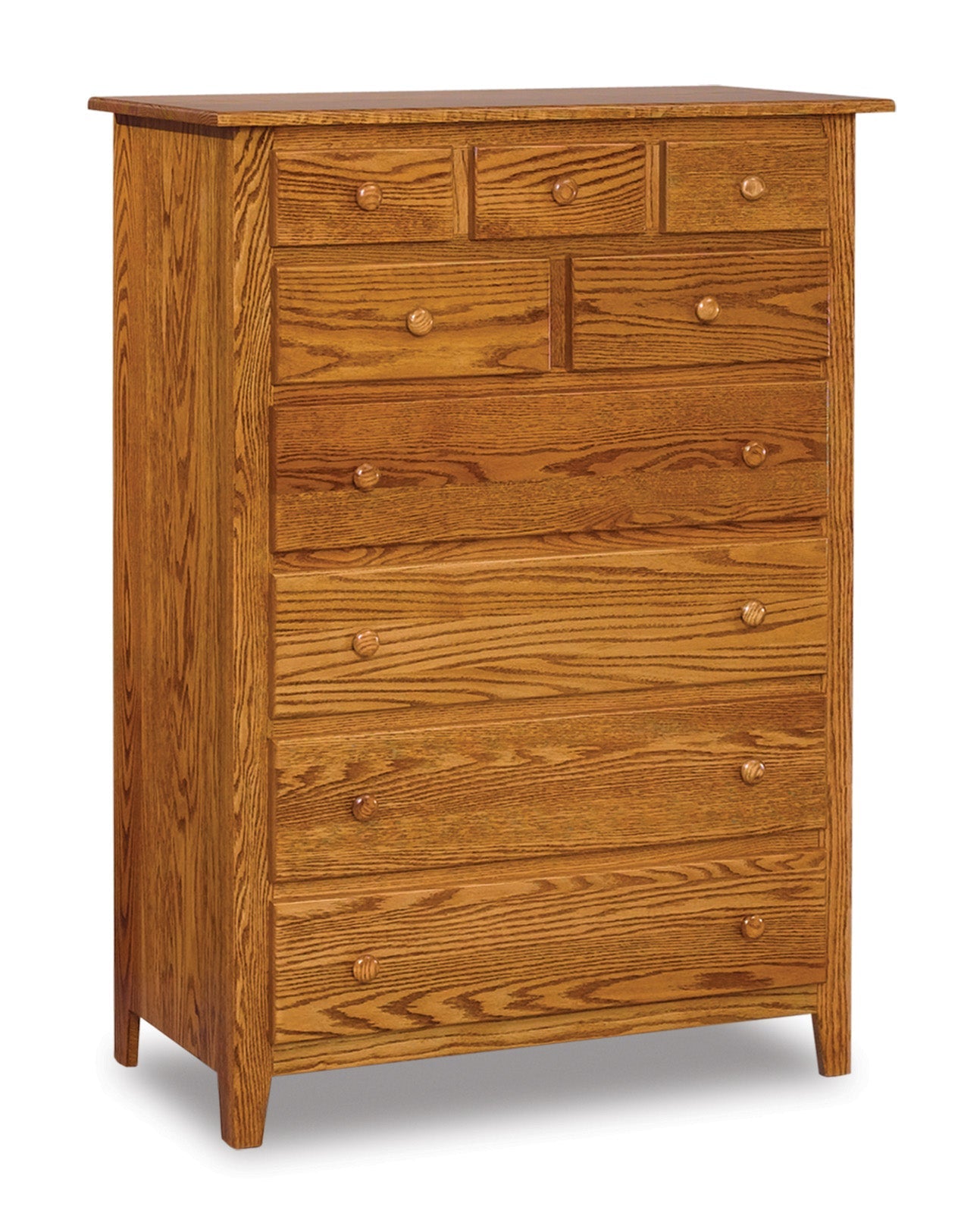 Amish Shaker Nine Drawer Chest