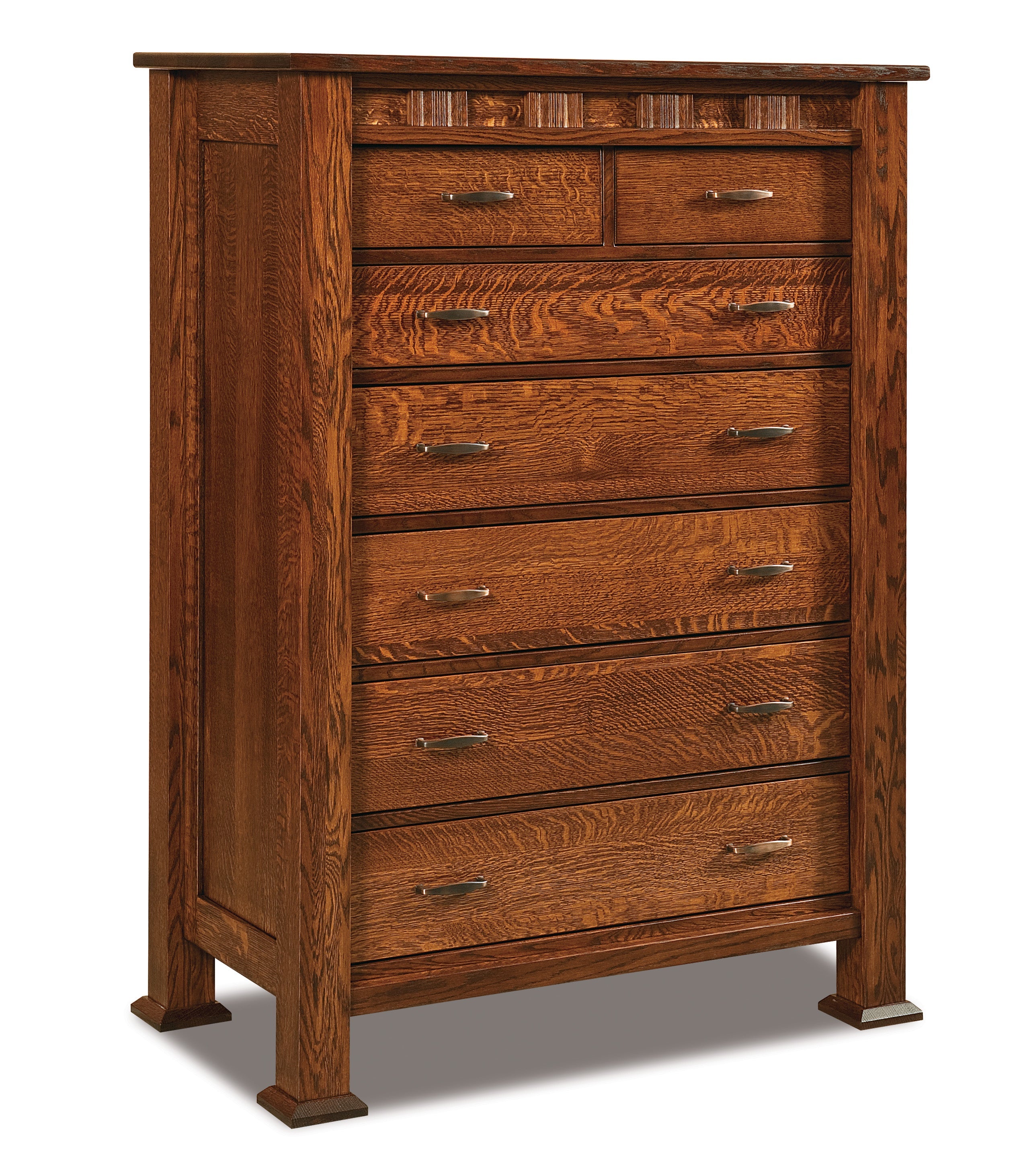 Amish Sequoyah Seven Drawer Chest