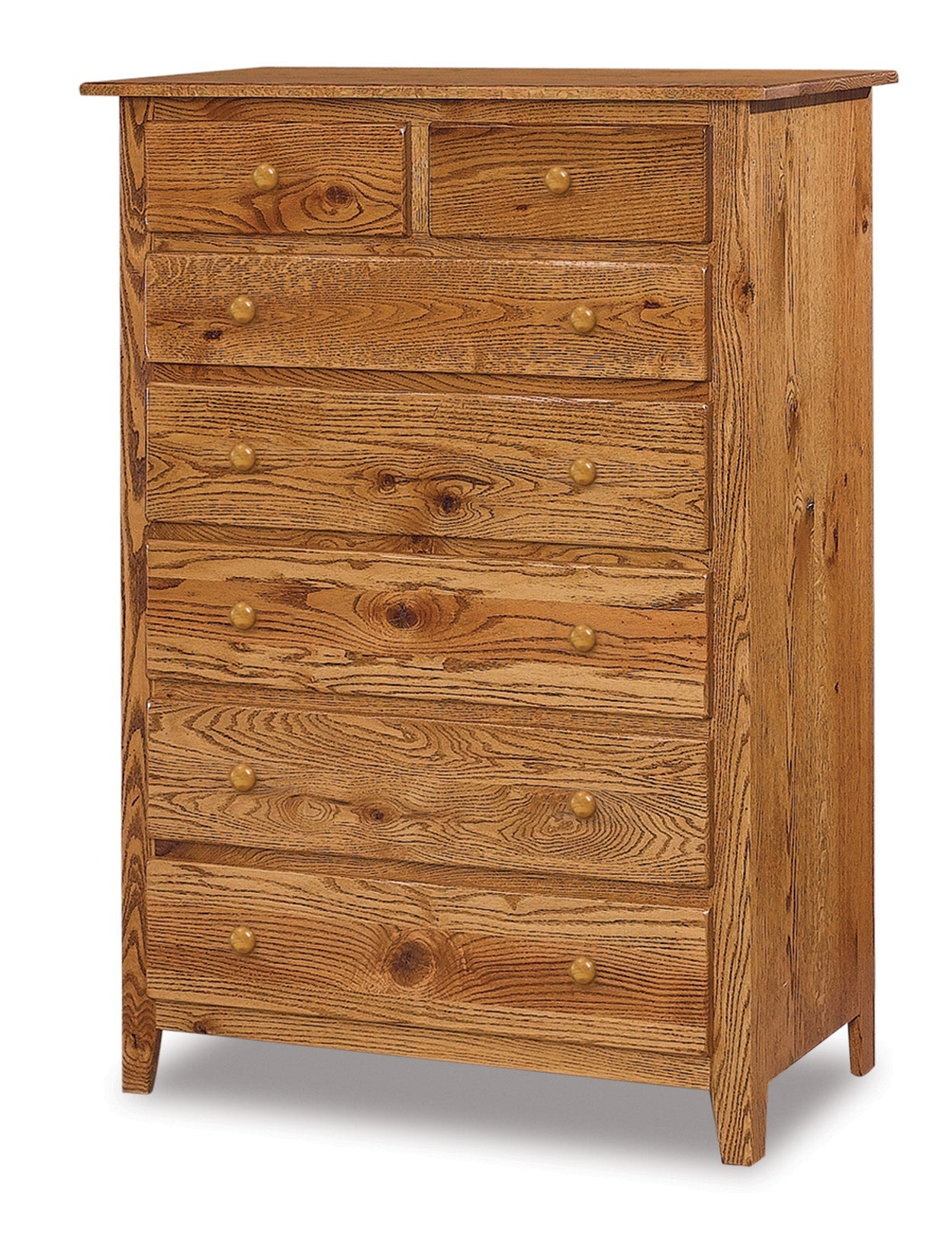 Amish Shaker Seven Drawer Chest