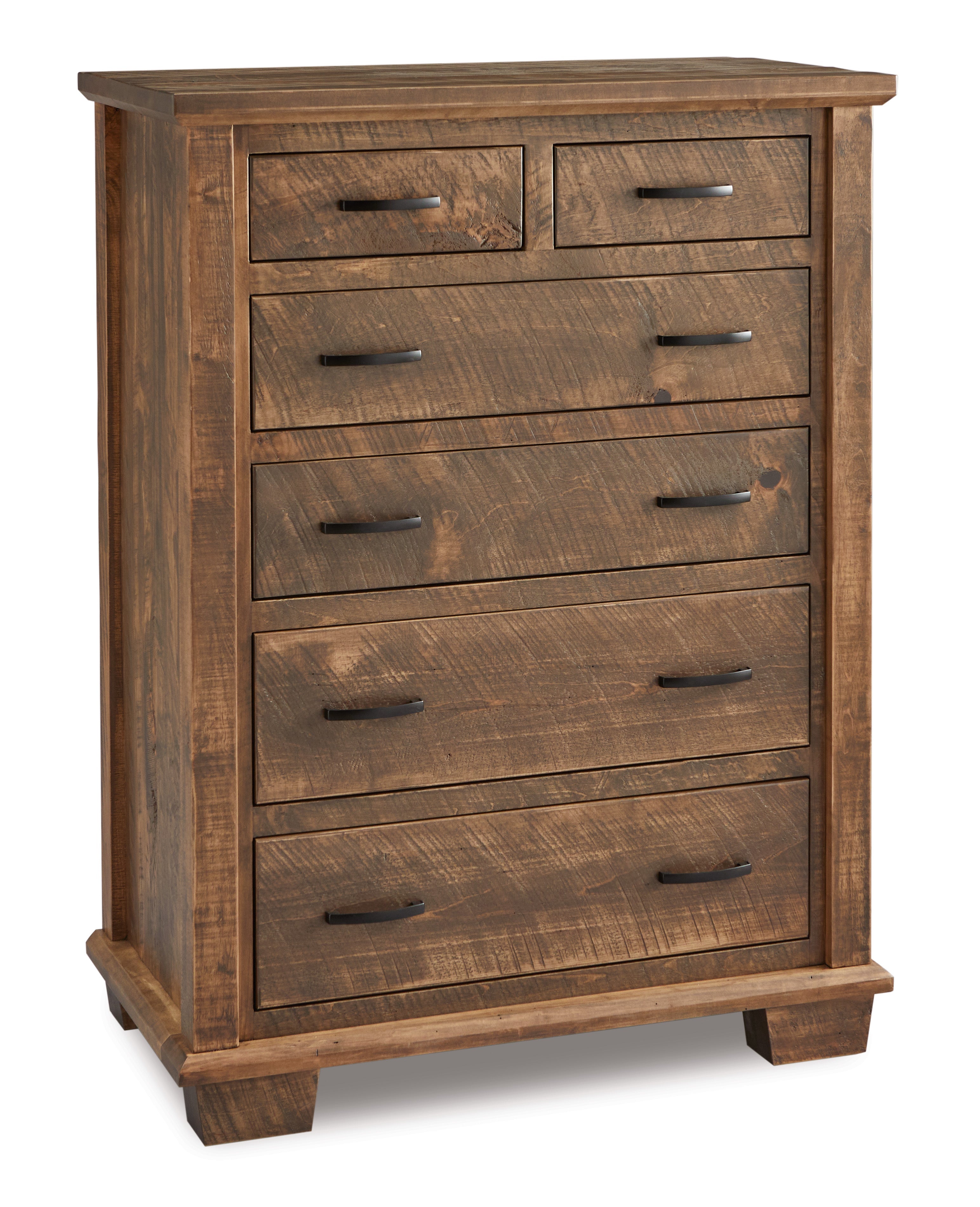 american made amish burlington six drawer chest